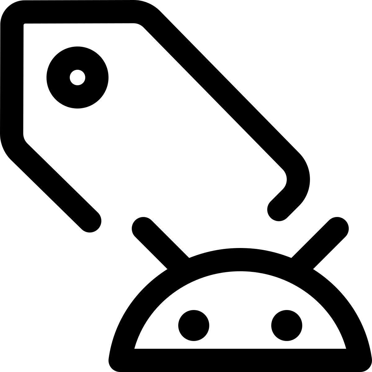android label icon