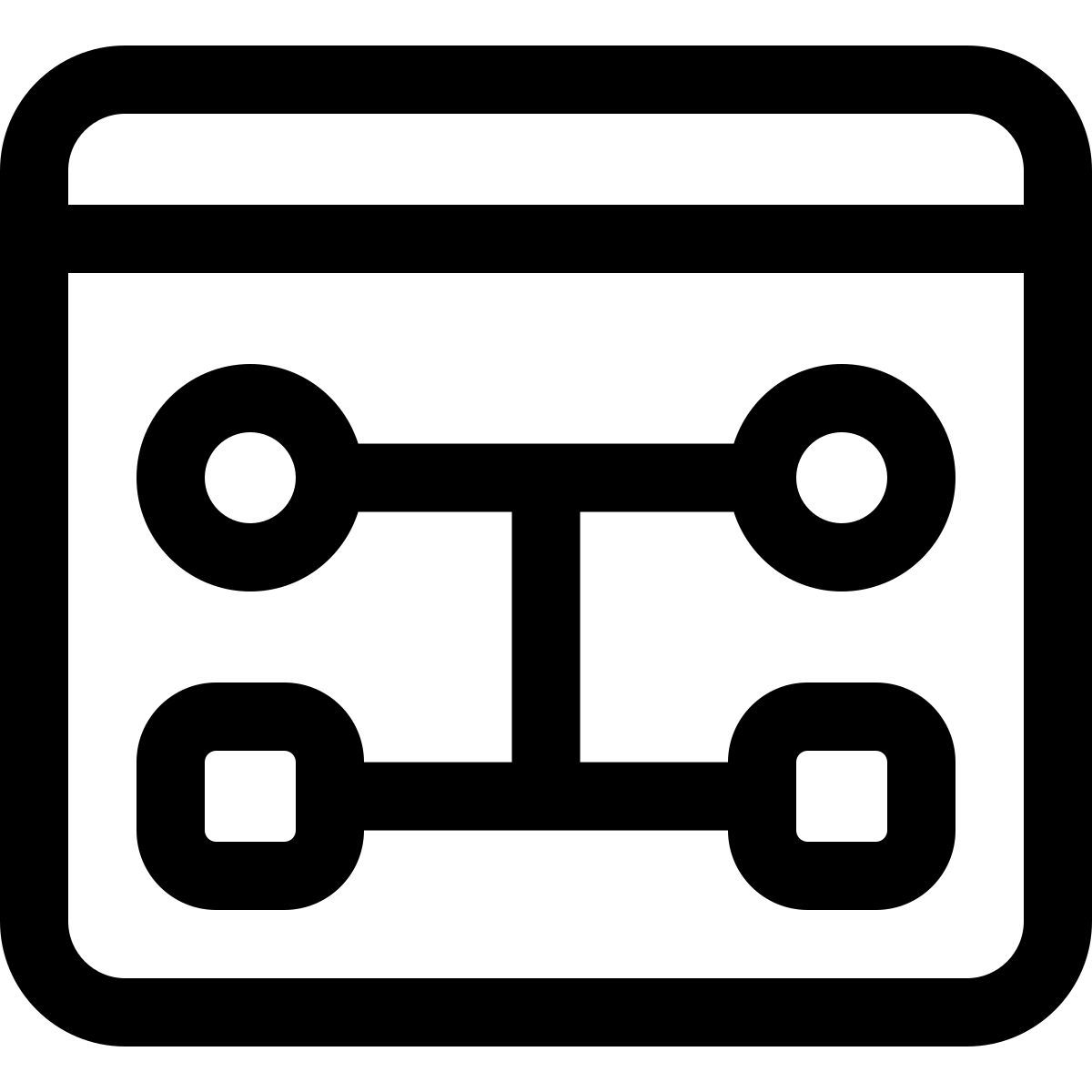 web flussdiagramm icon