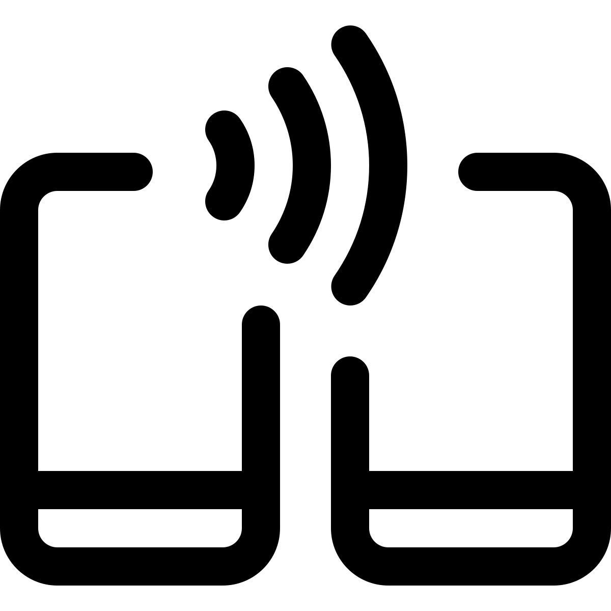 wifi mobile transfer icon