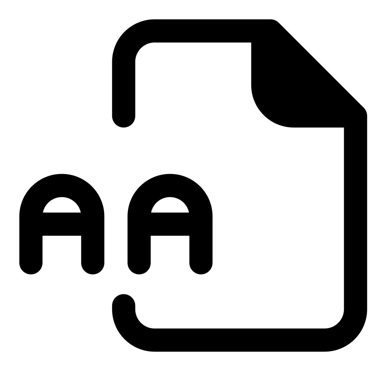 aa file icon