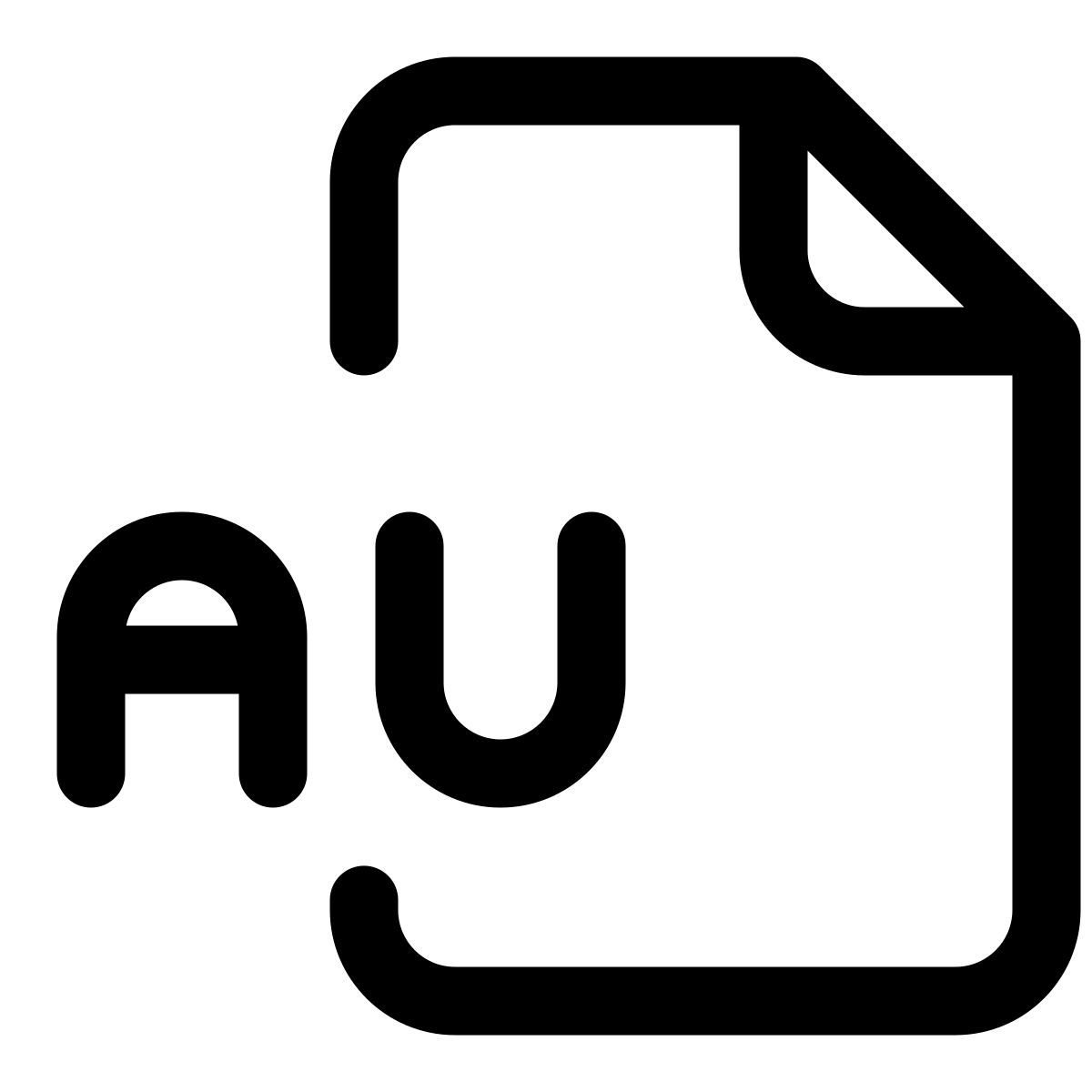 au file icon