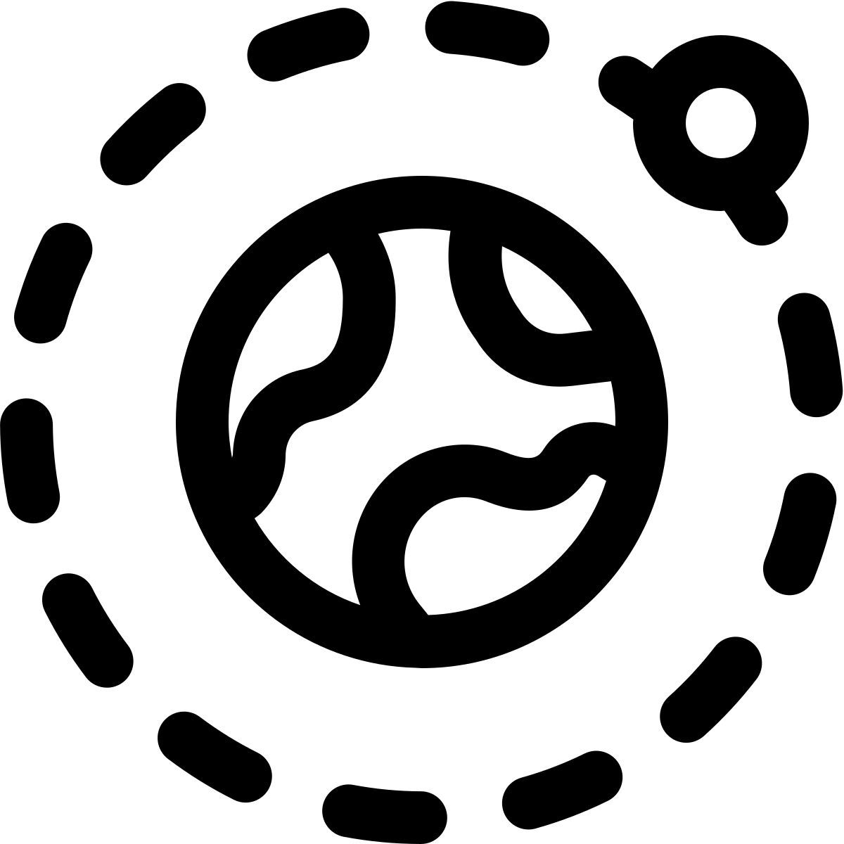 l'orbite de la lune icon