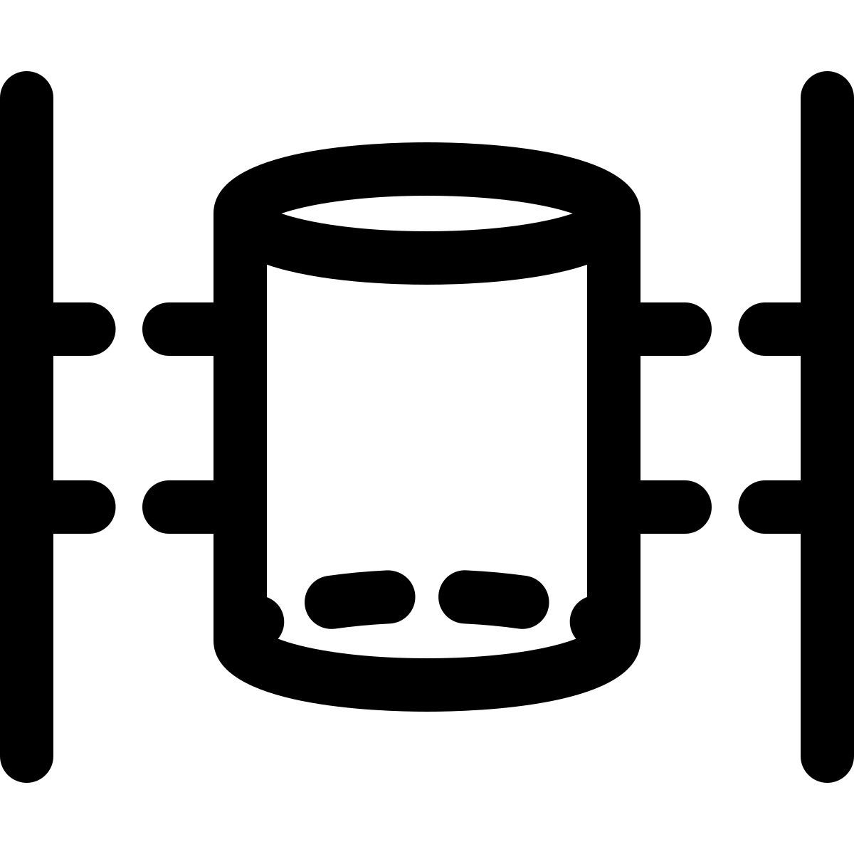 3d cylinder scanner icon