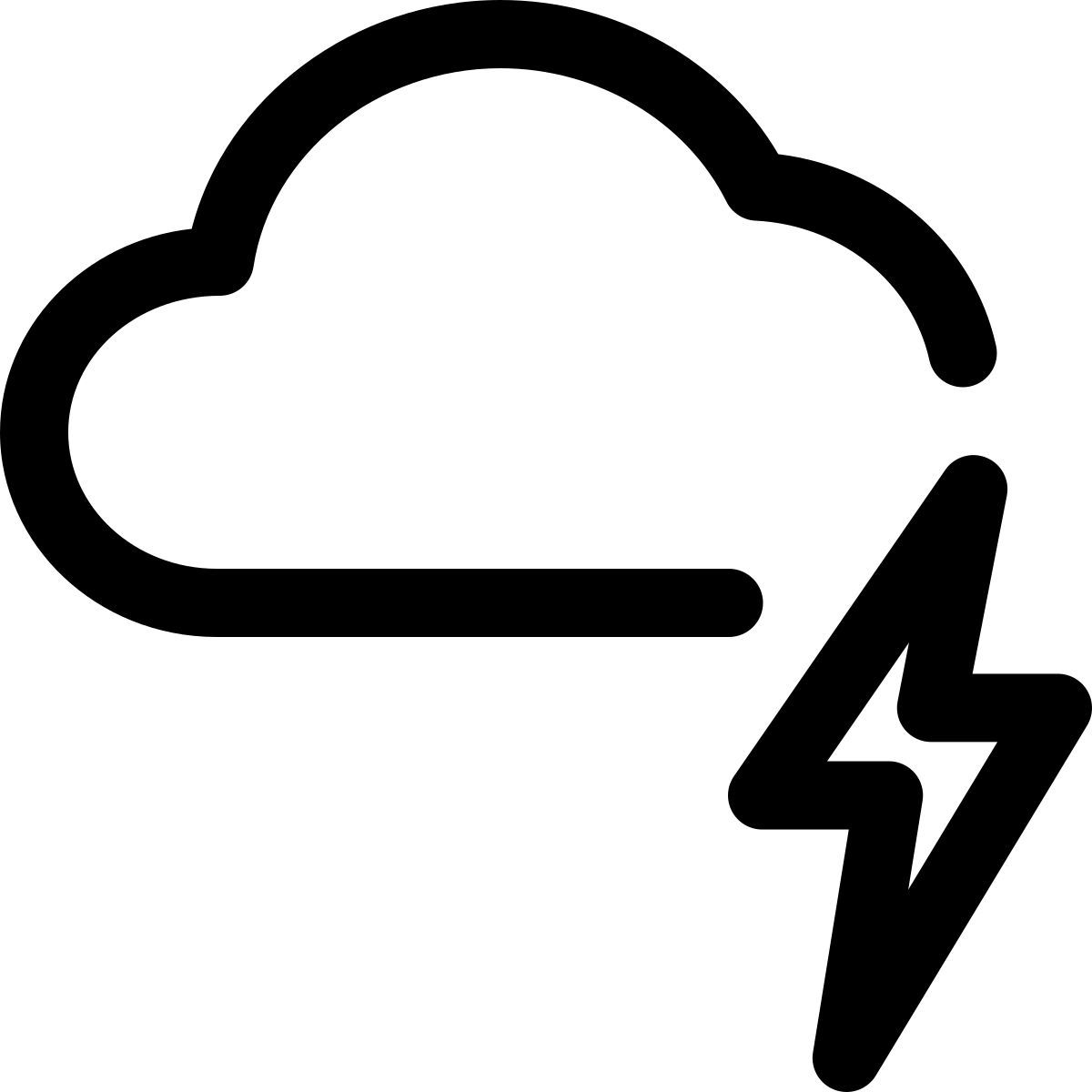thunderstorm icon