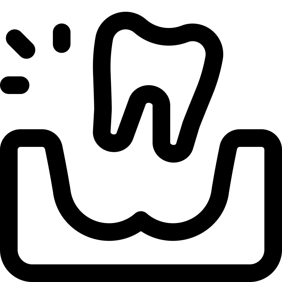 tooth loss icon