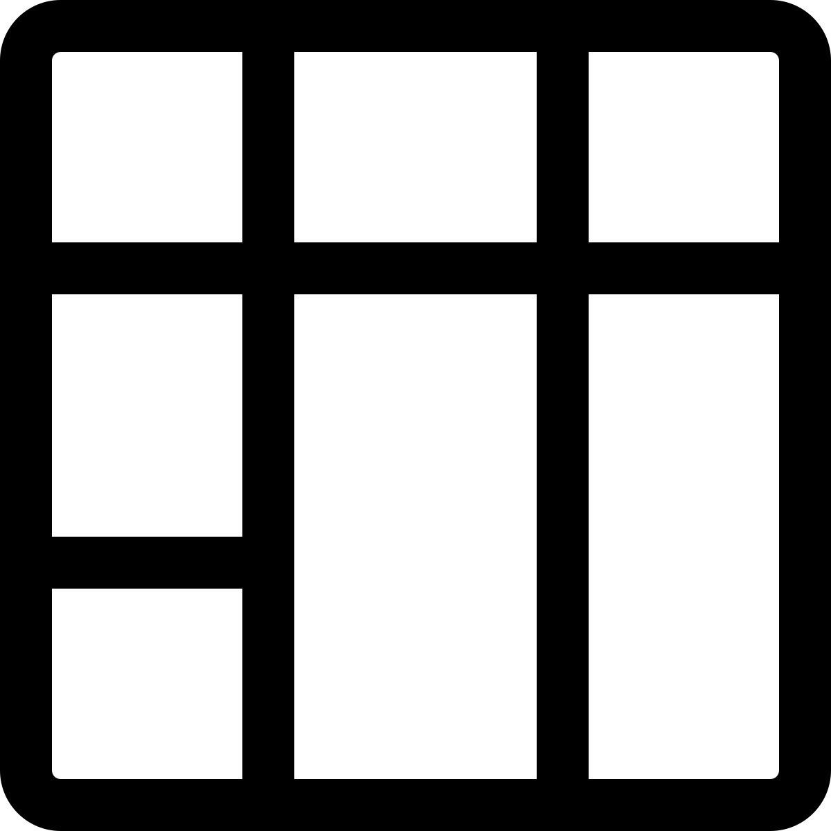 table grid icon