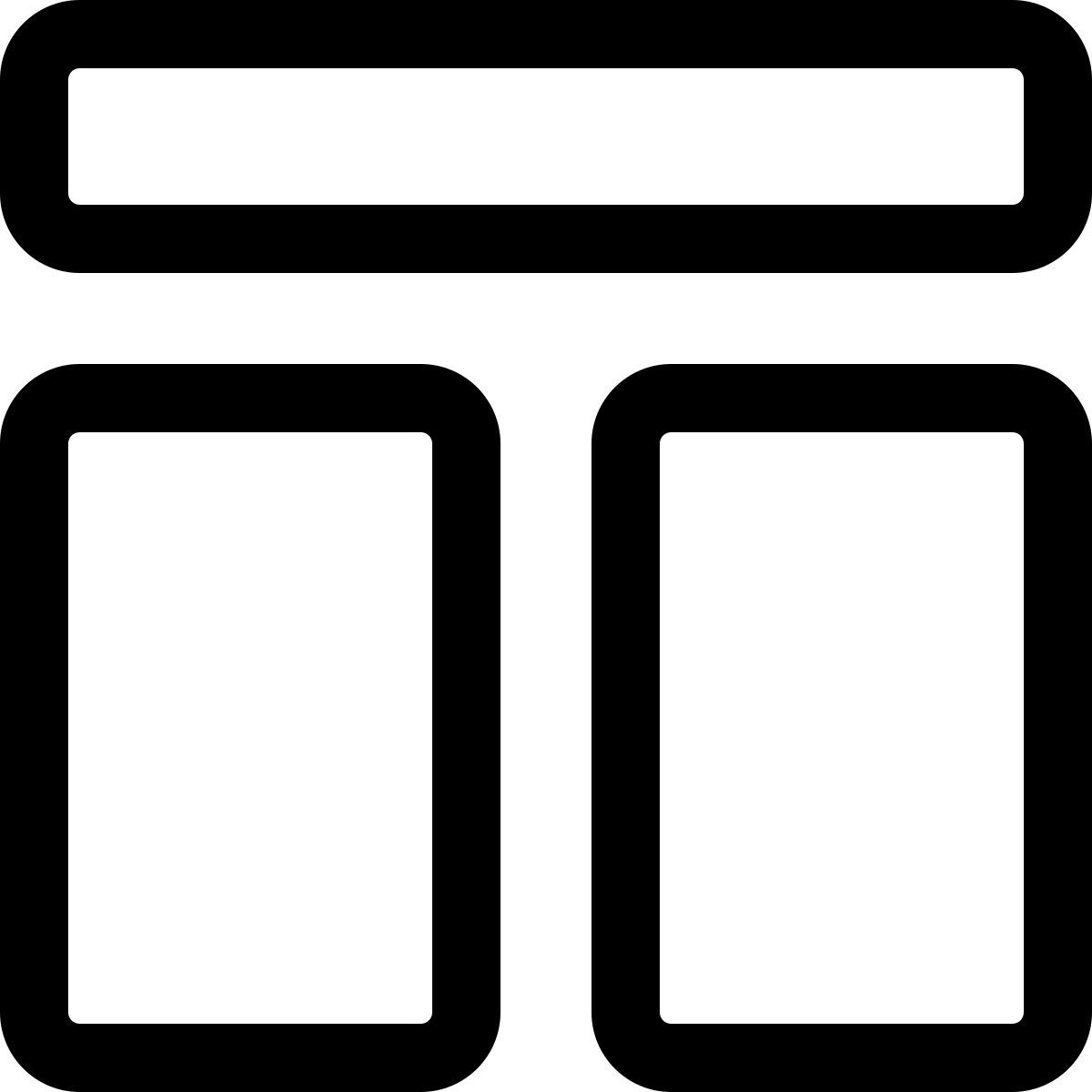 外部顶序布局与分割内容正文部分网格常规 tal revivo icon