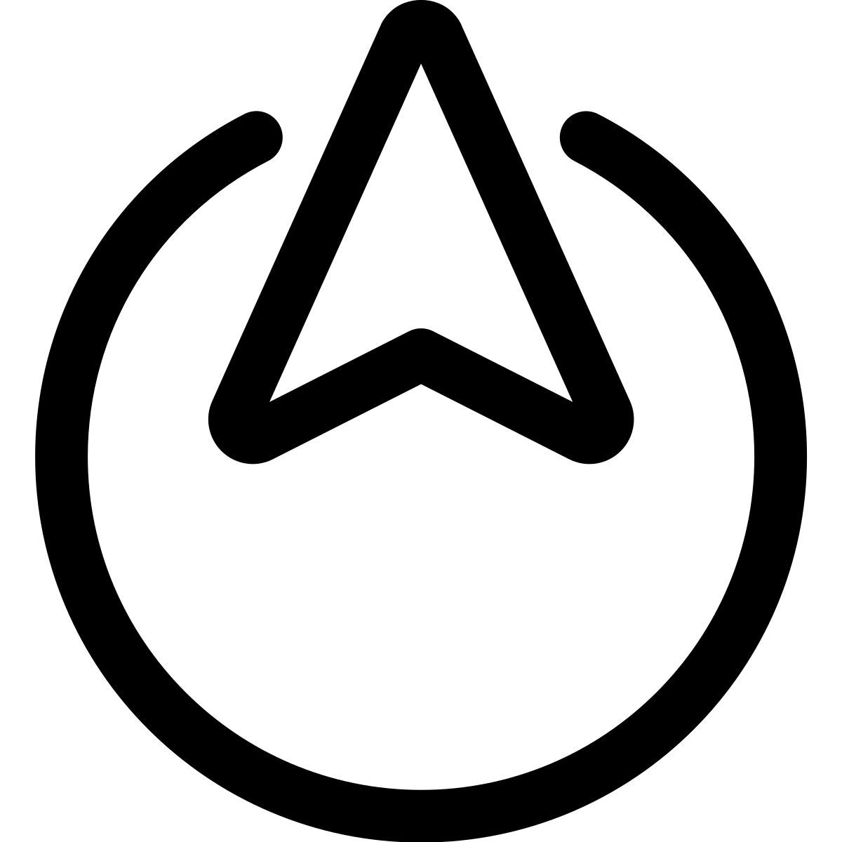 round selection cursor icon