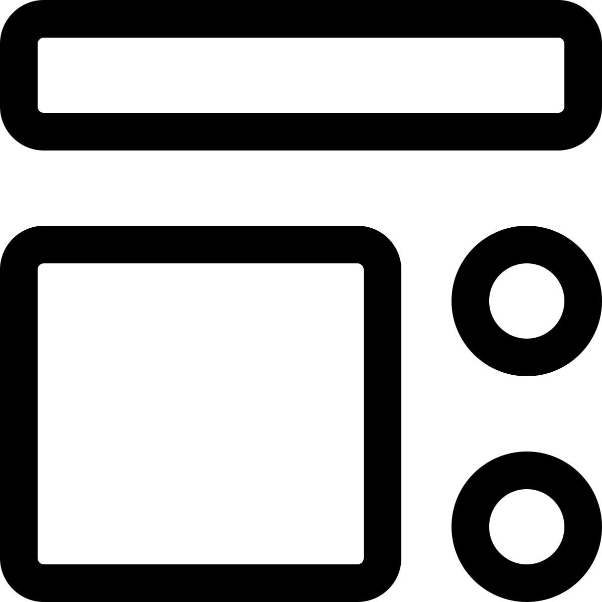 디자인 레이아웃 icon