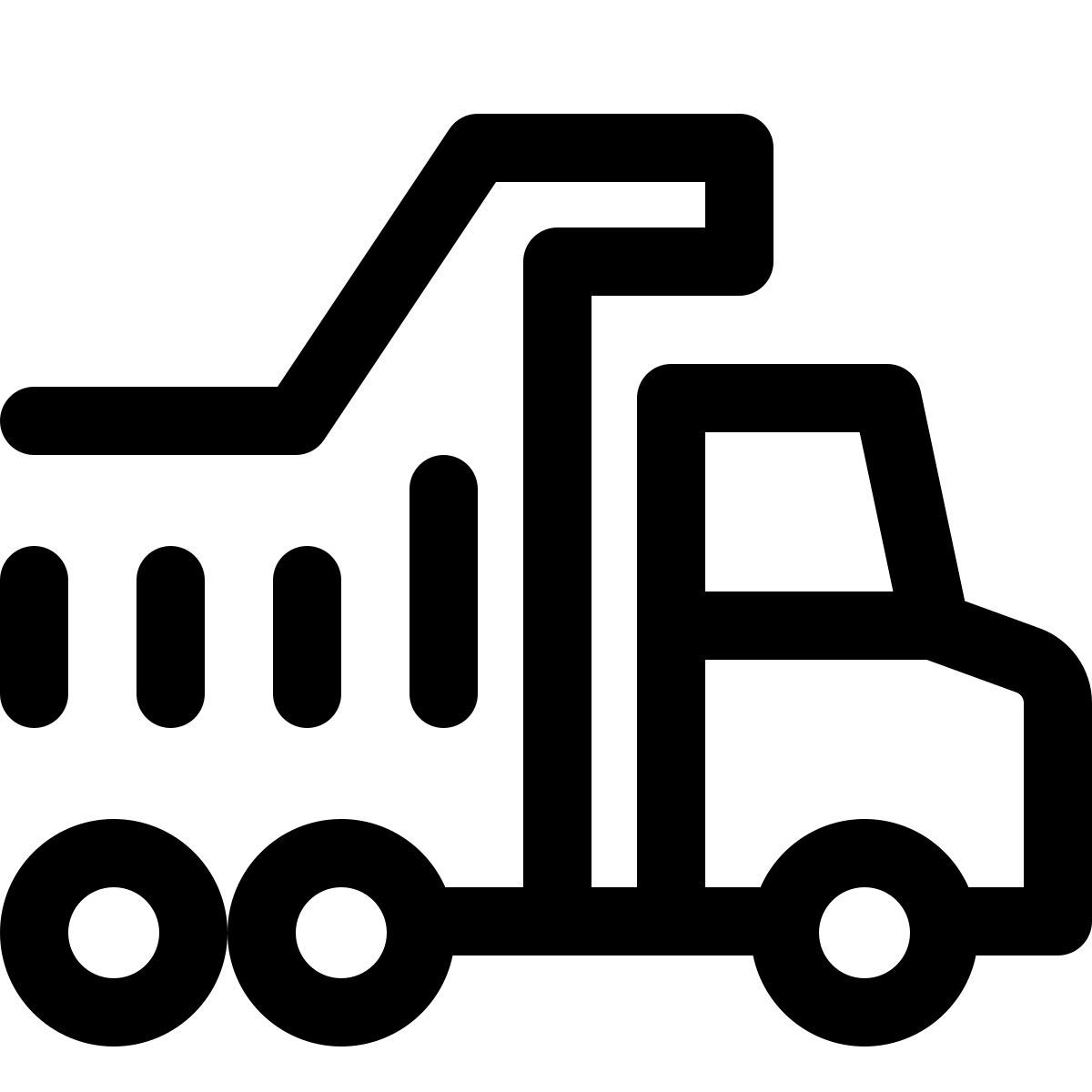 garbage truck icon