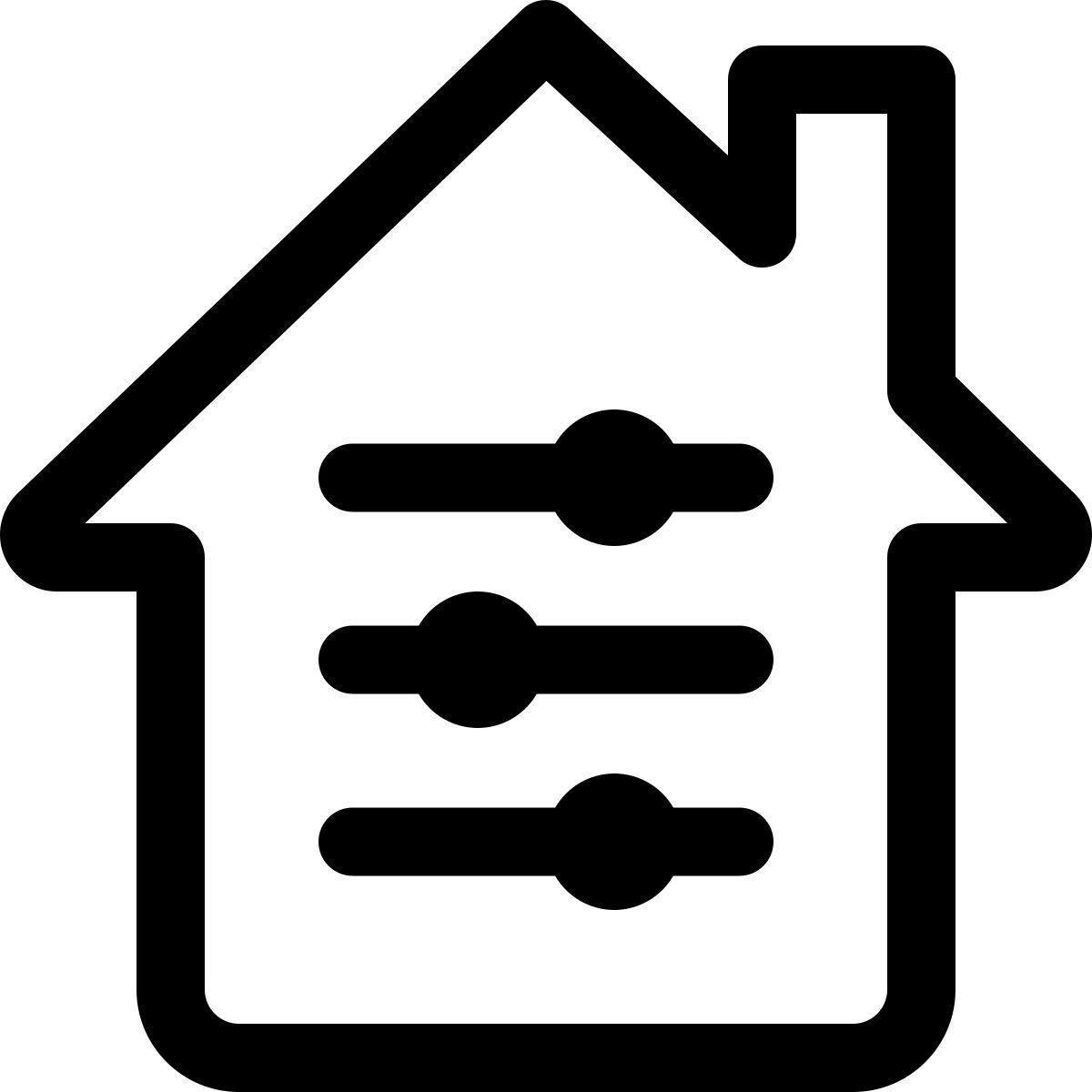 스마트 홈 설정 icon