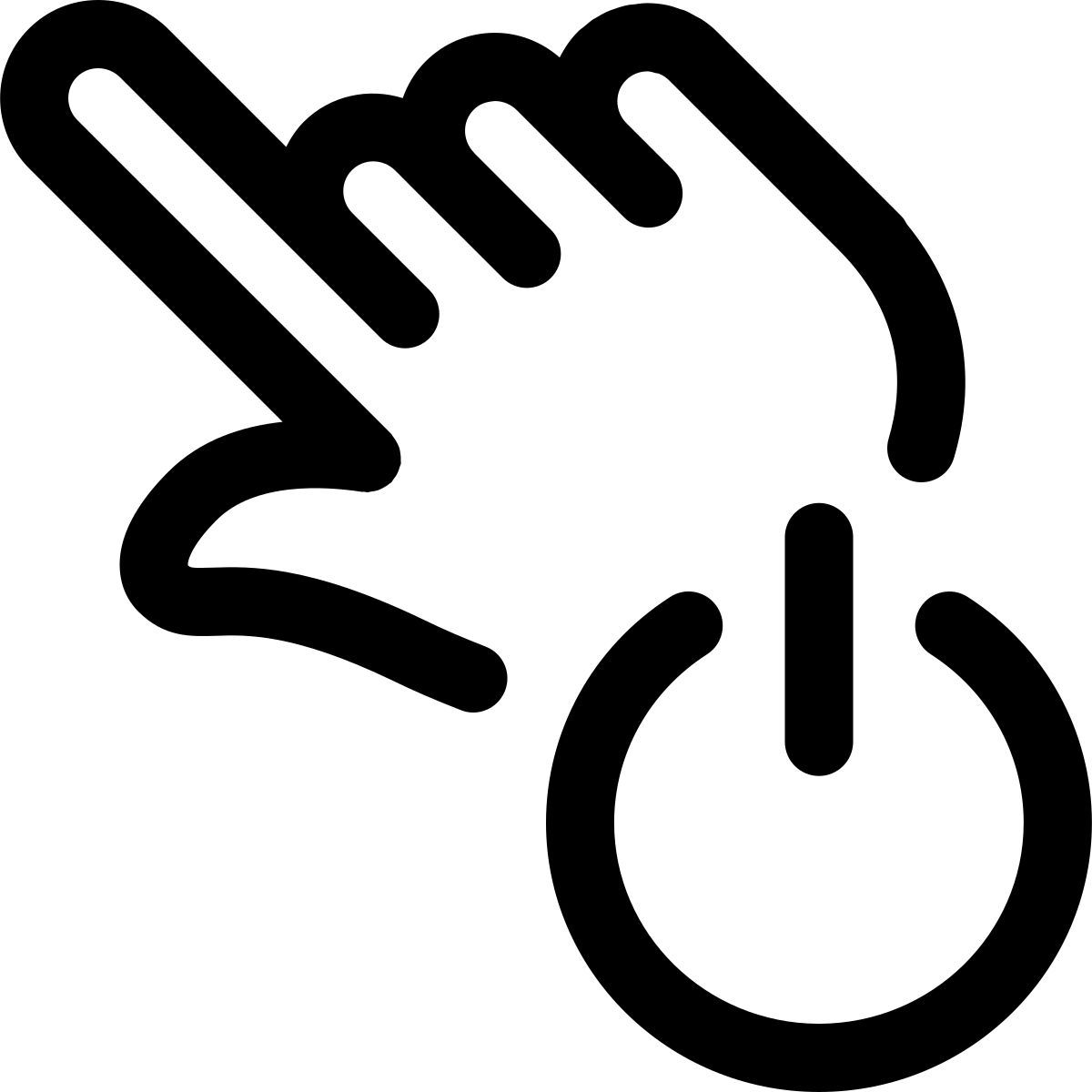 externo desligar e ligar dispositivos habilitados para toque toque regular tal revivo icon