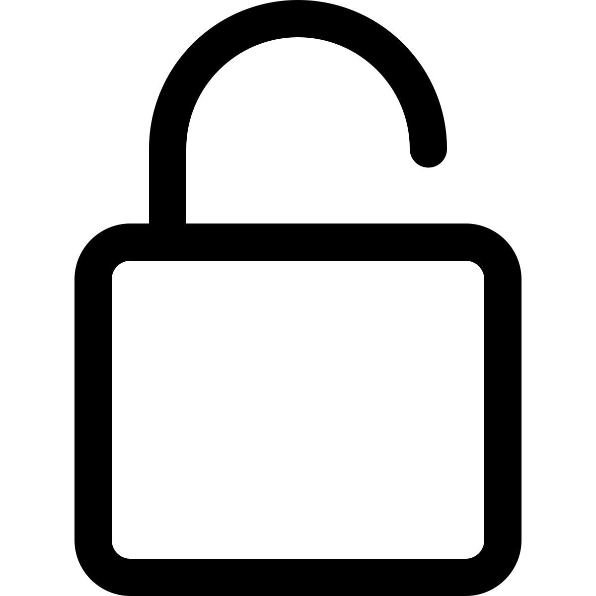 lucchetto sbloccato icon