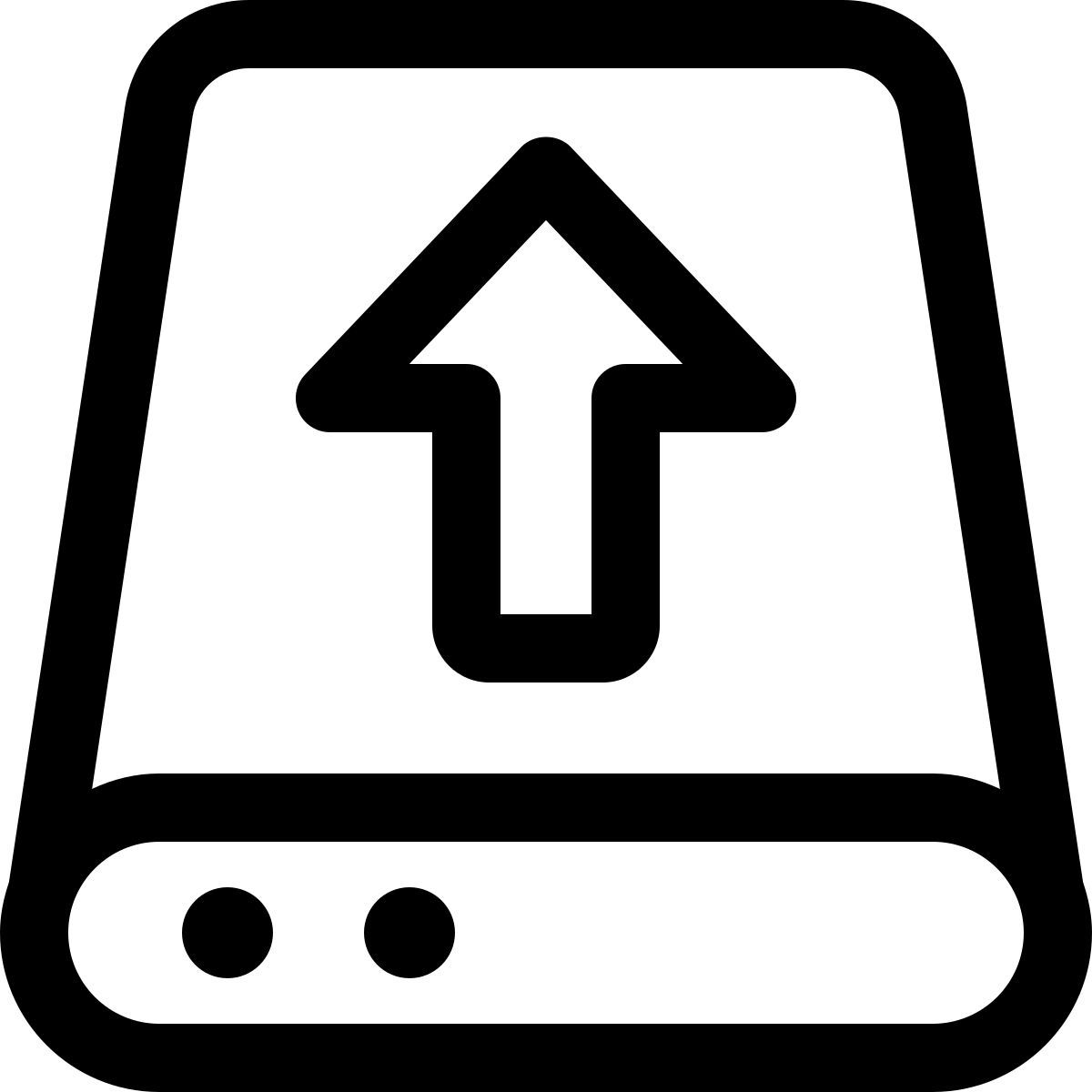 upload to hard drive icon