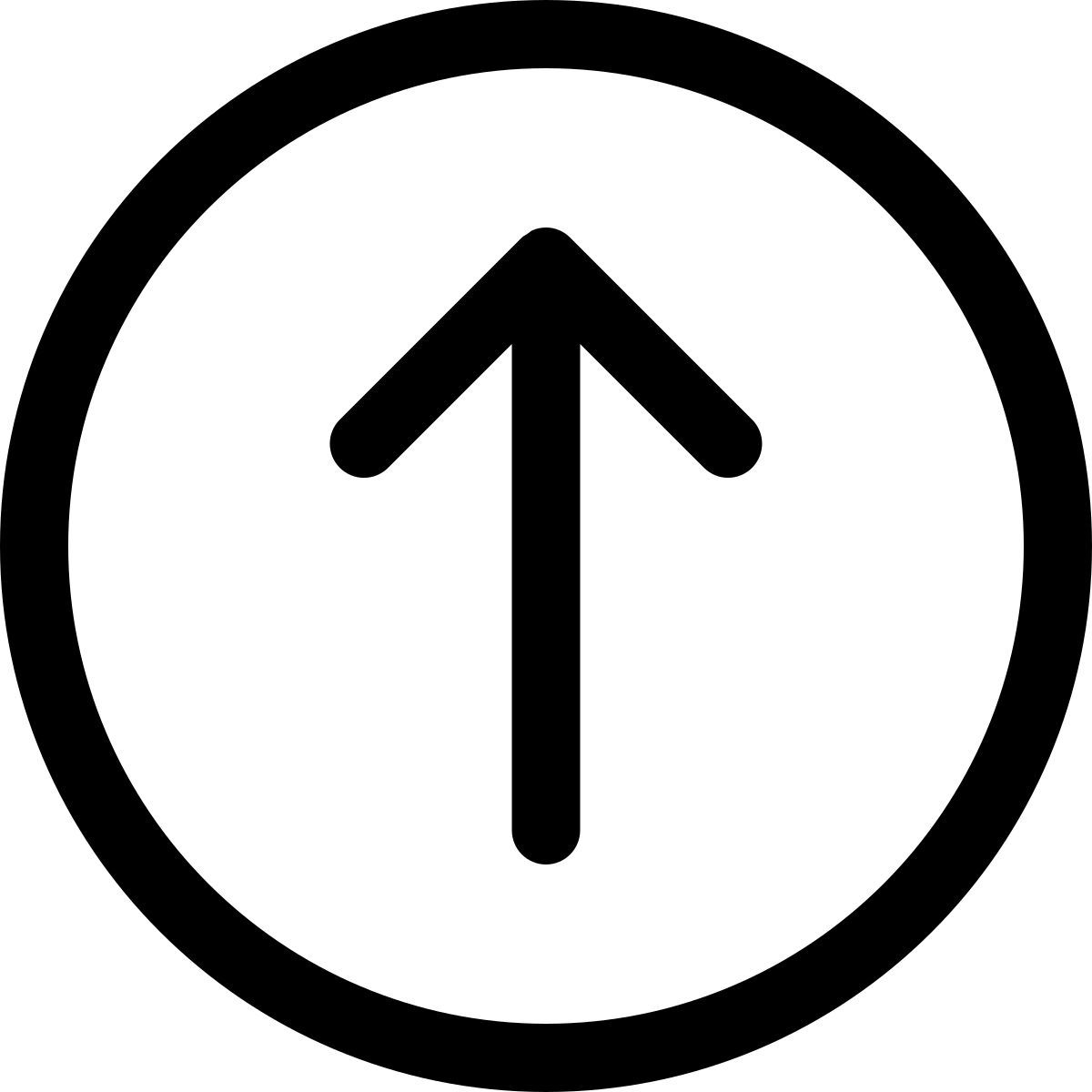 up arrow icon