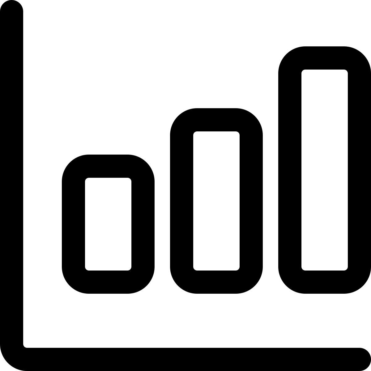 bar chart icon