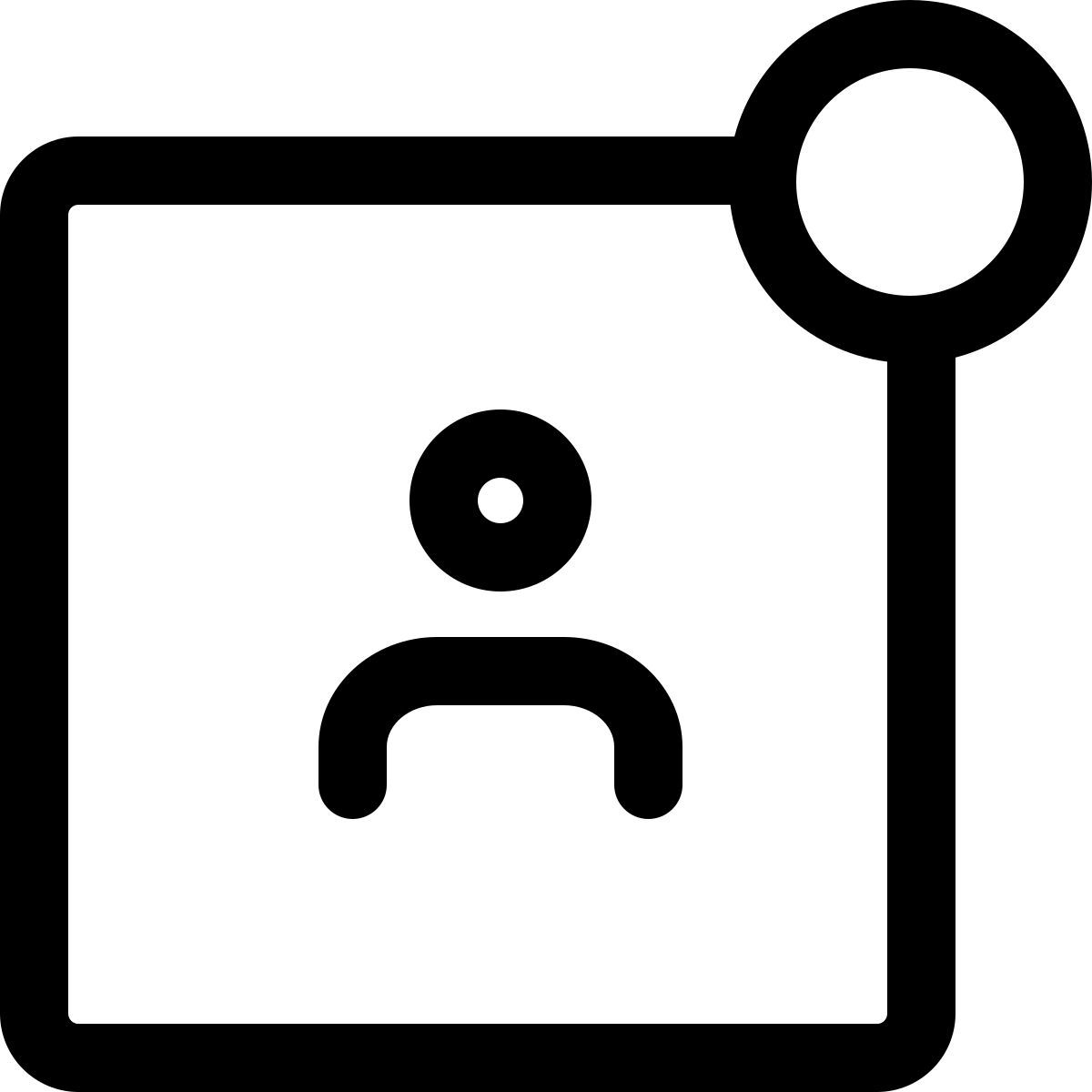 notificación al usuario icon