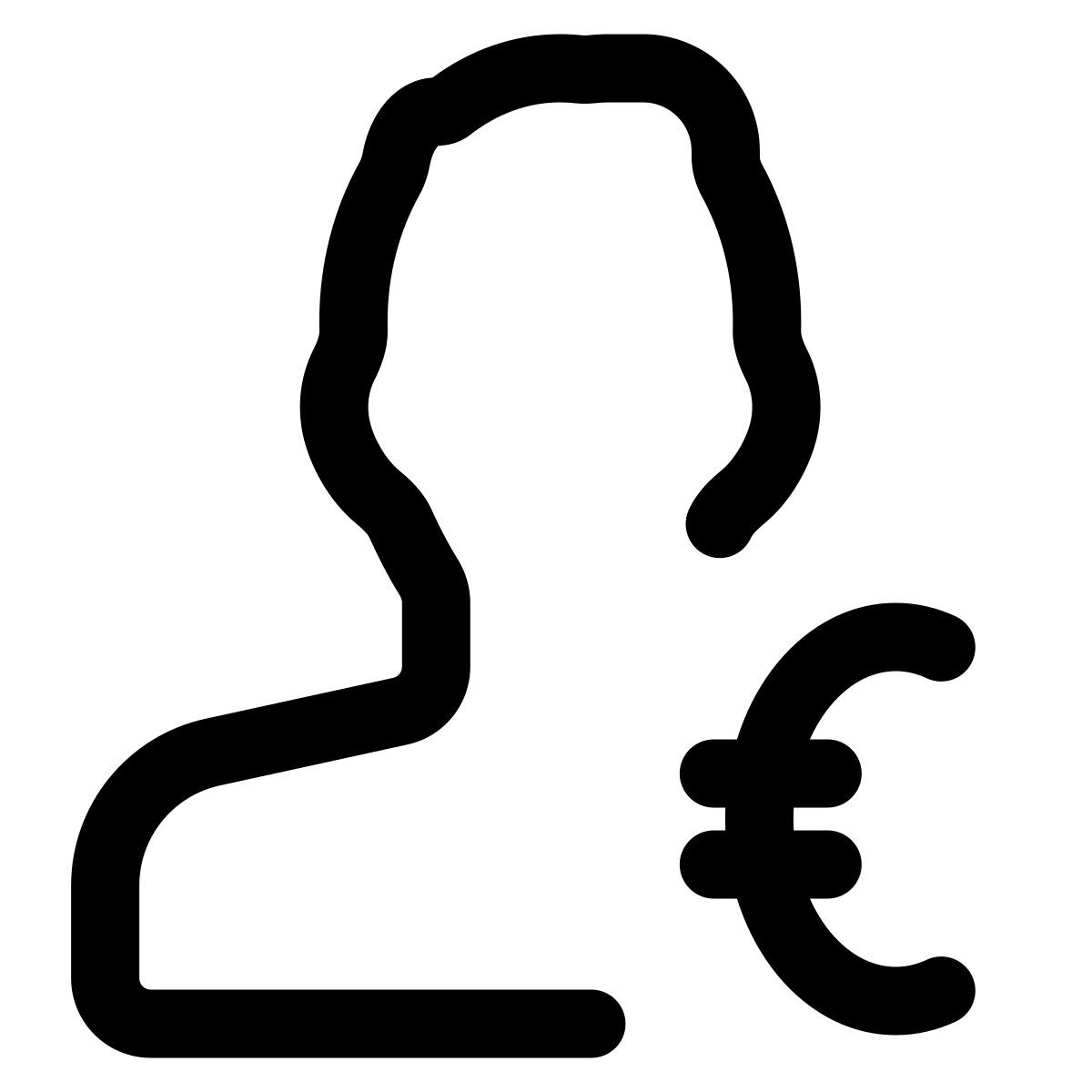 사용자 유로 icon