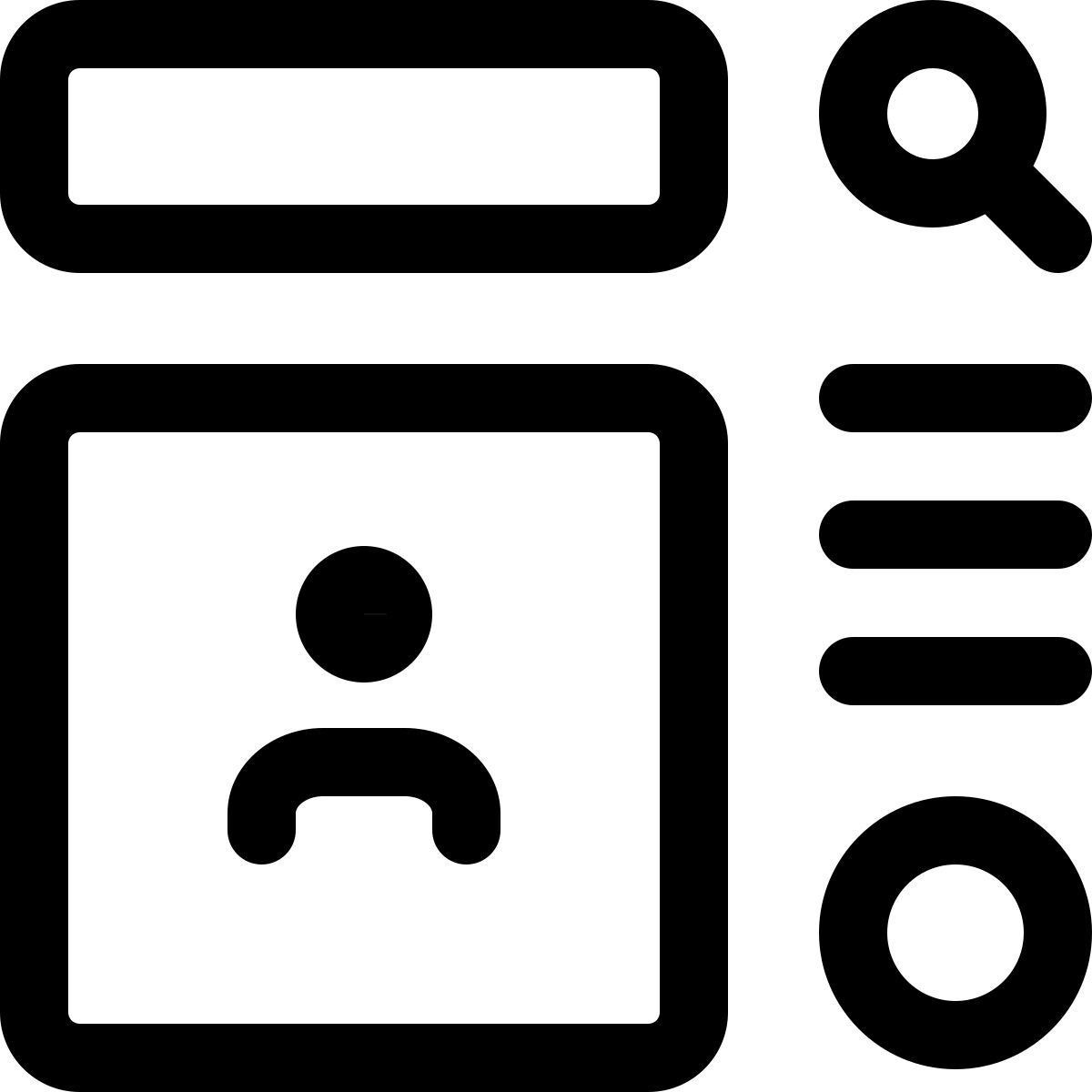 pesquisar por usuário icon