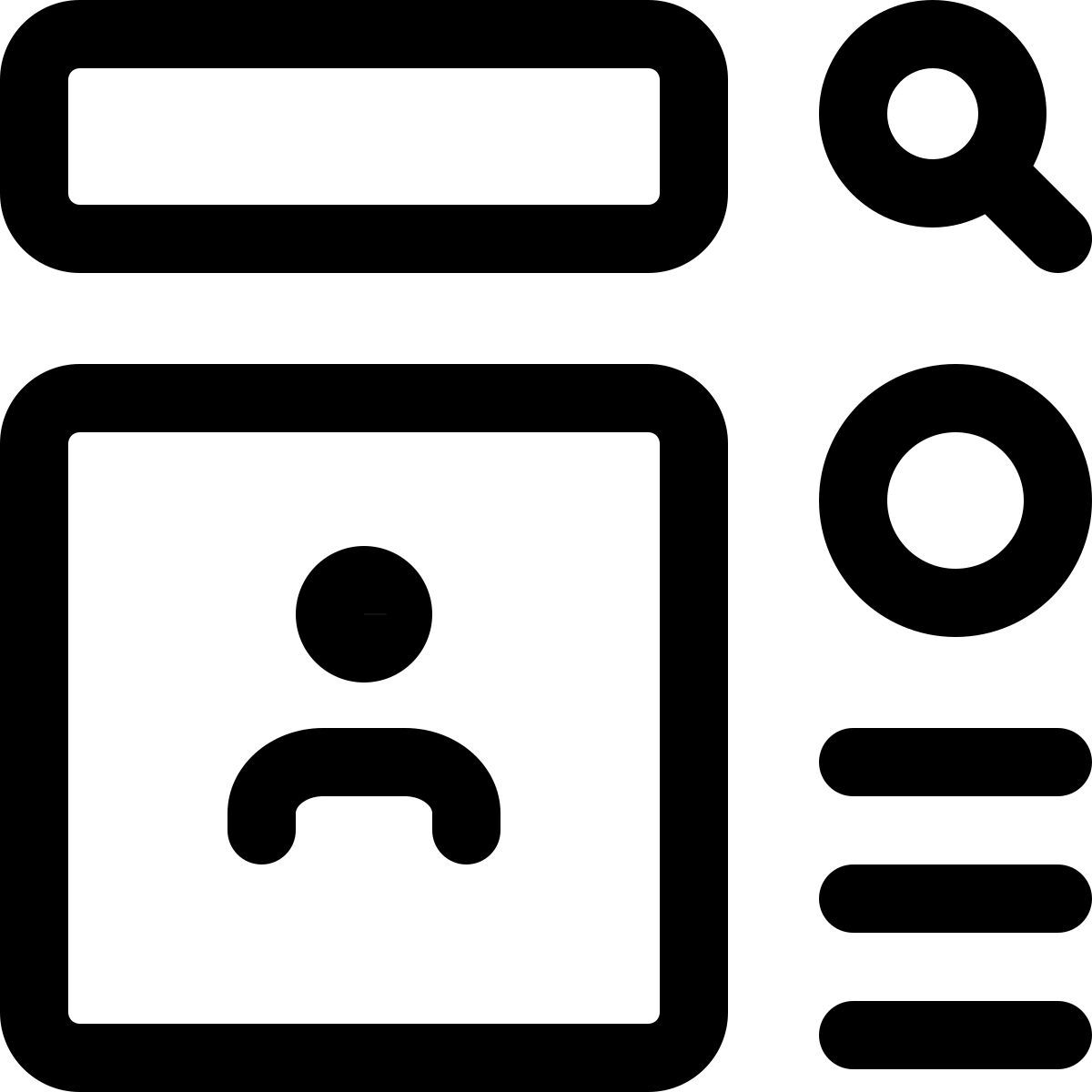 pesquisar por usuário icon