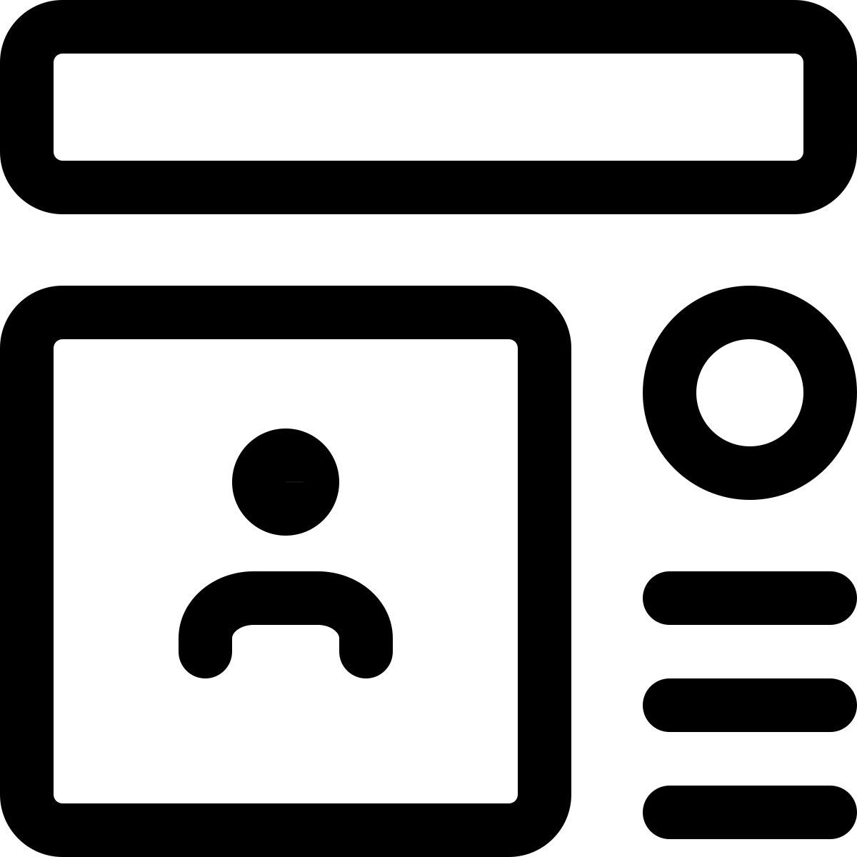 소셜 미디어 프로필 icon