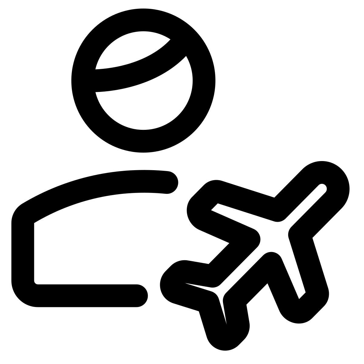 flight passenger icon