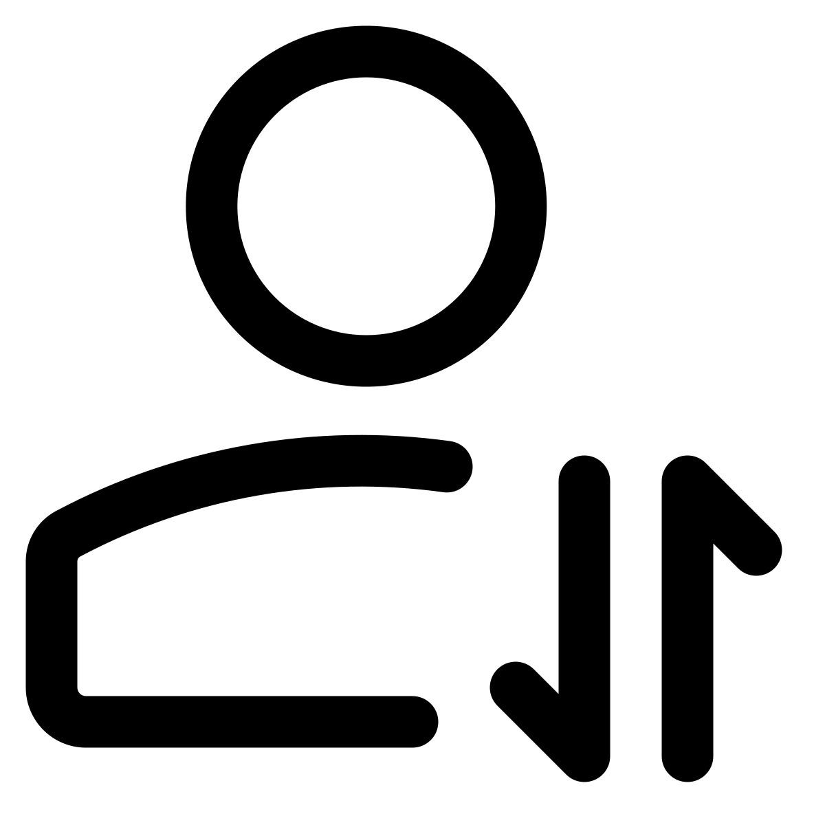 échange de données utilisateur icon