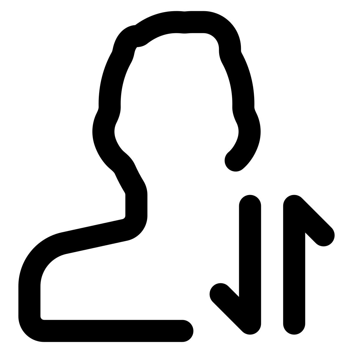 échange de données utilisateur icon