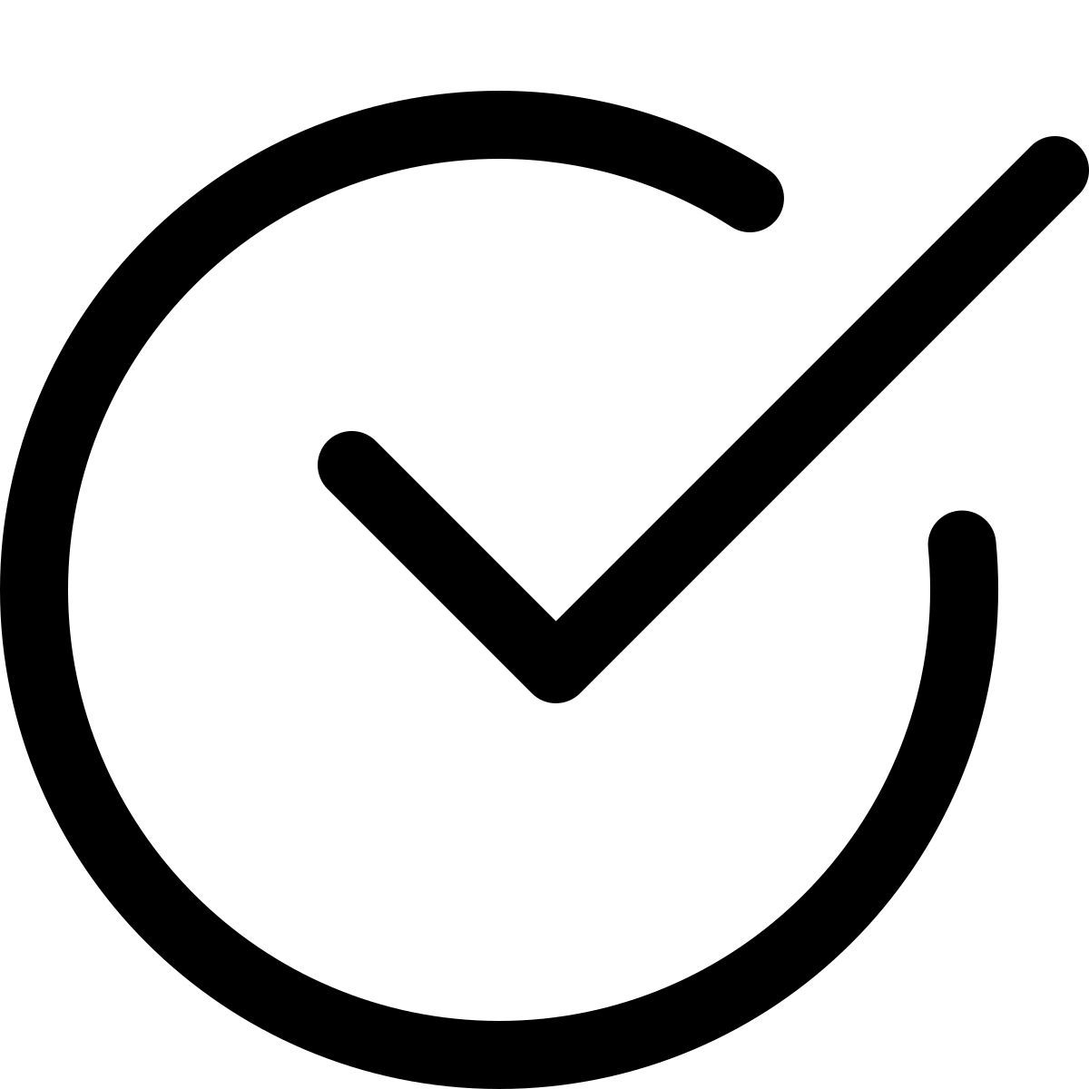 marca de verificación icon