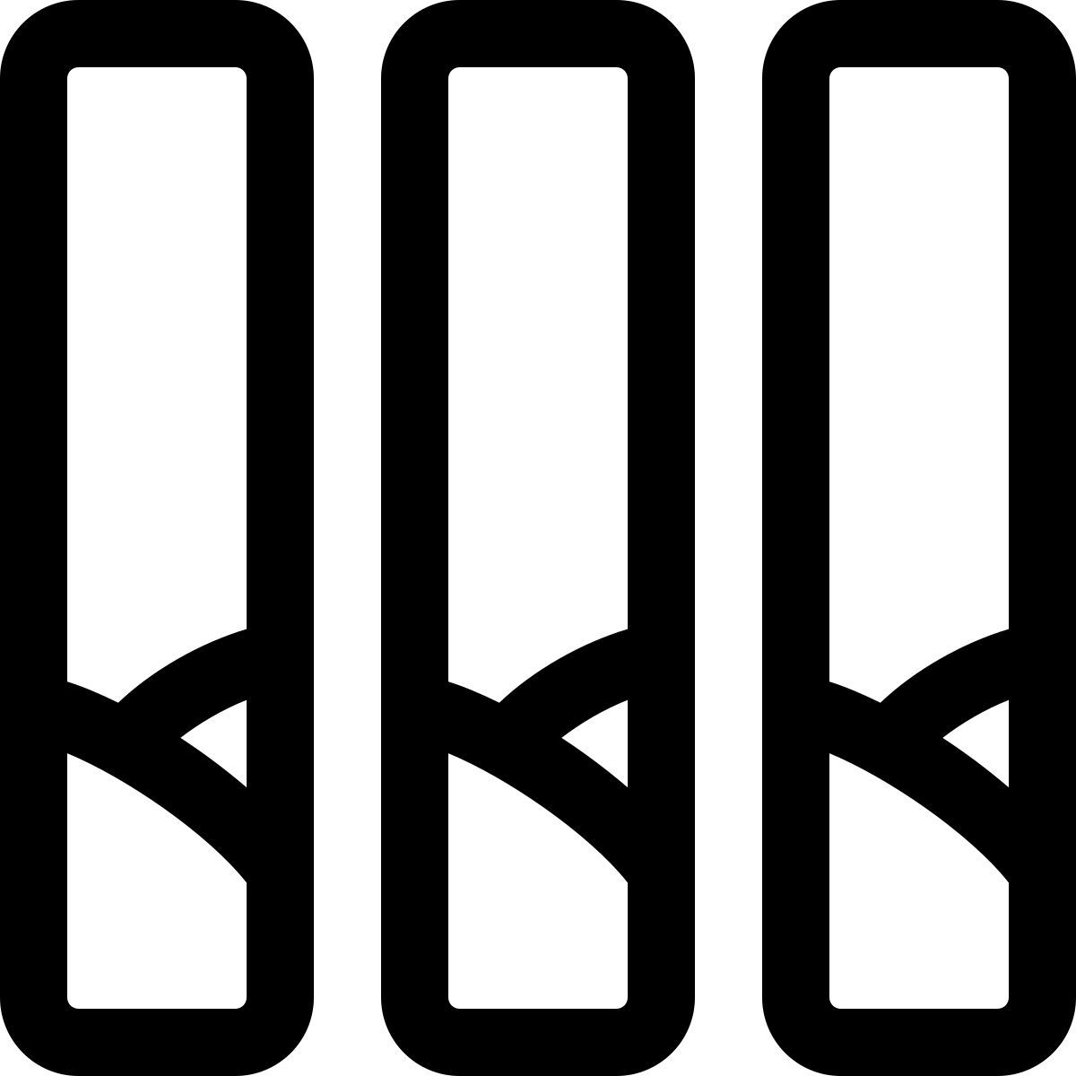 vertical collage layout icon