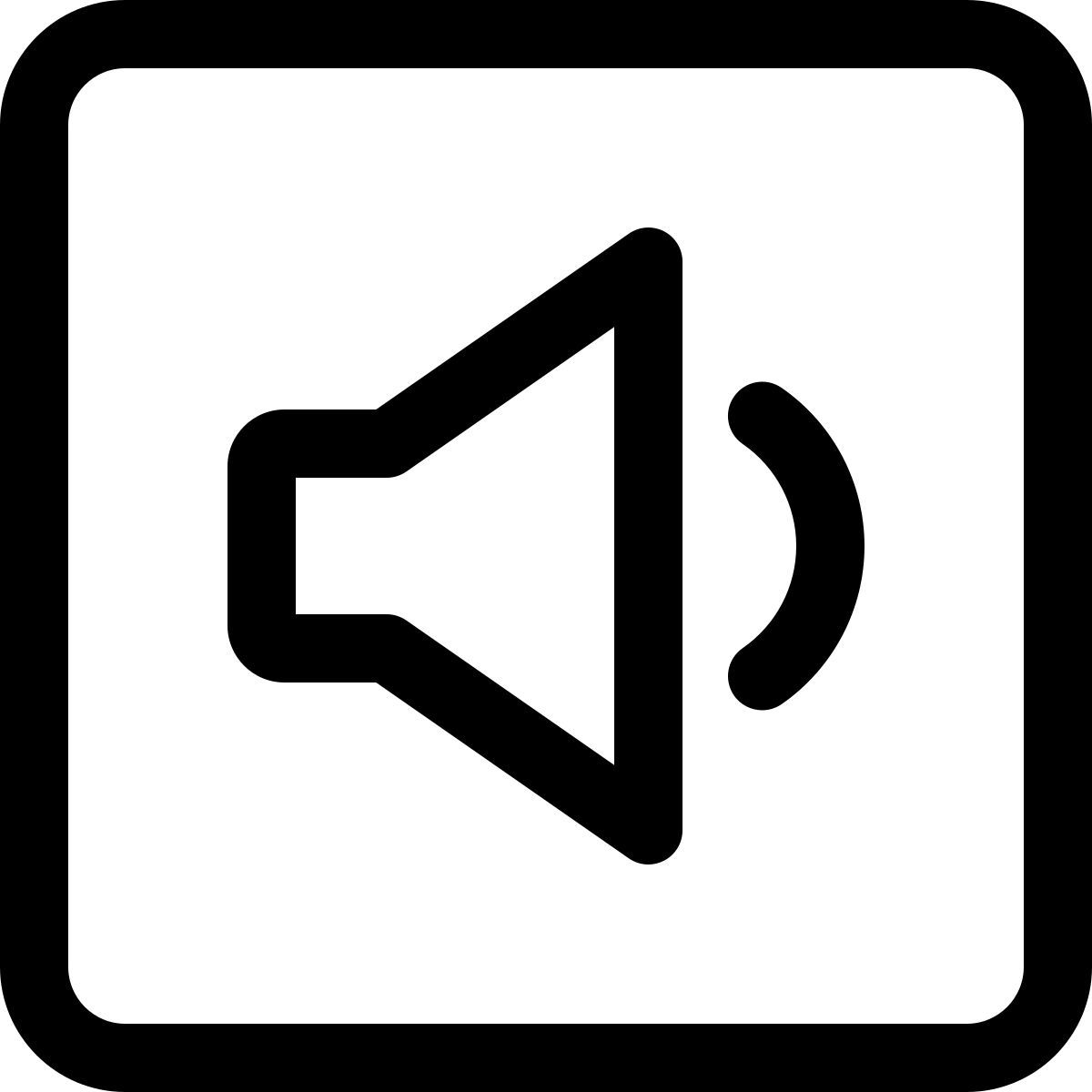 音量降低键 icon