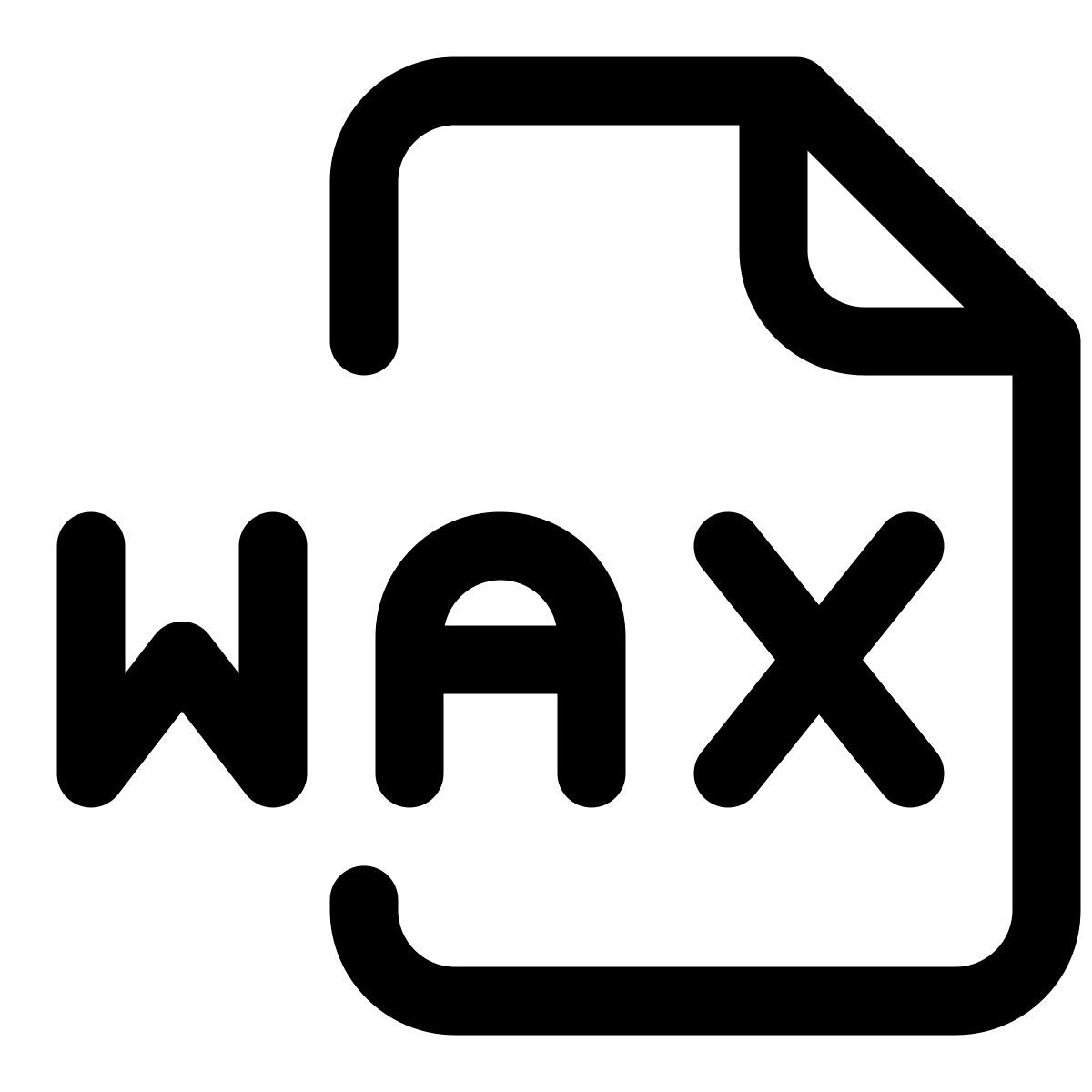 wax file icon