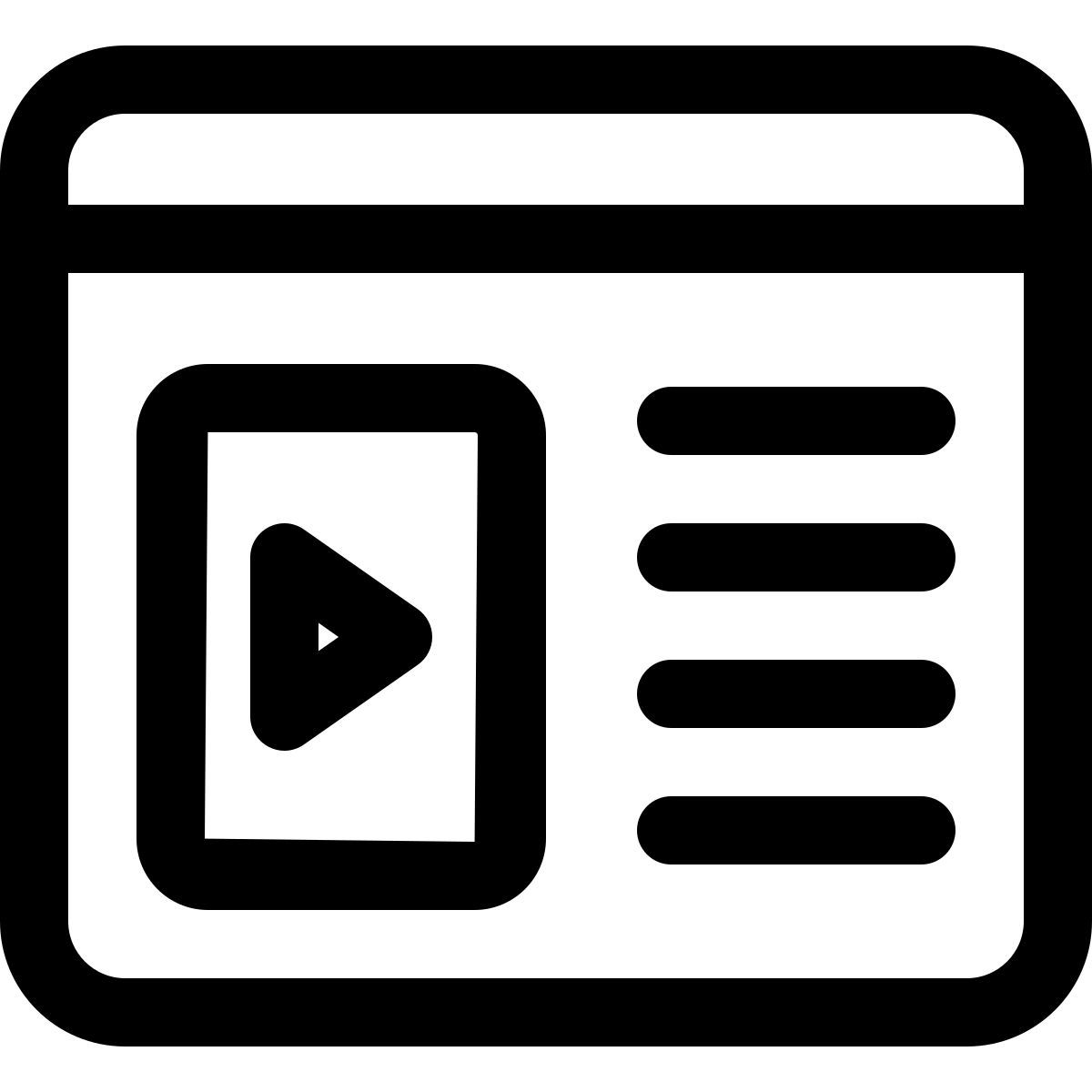 descripción del vídeo icon