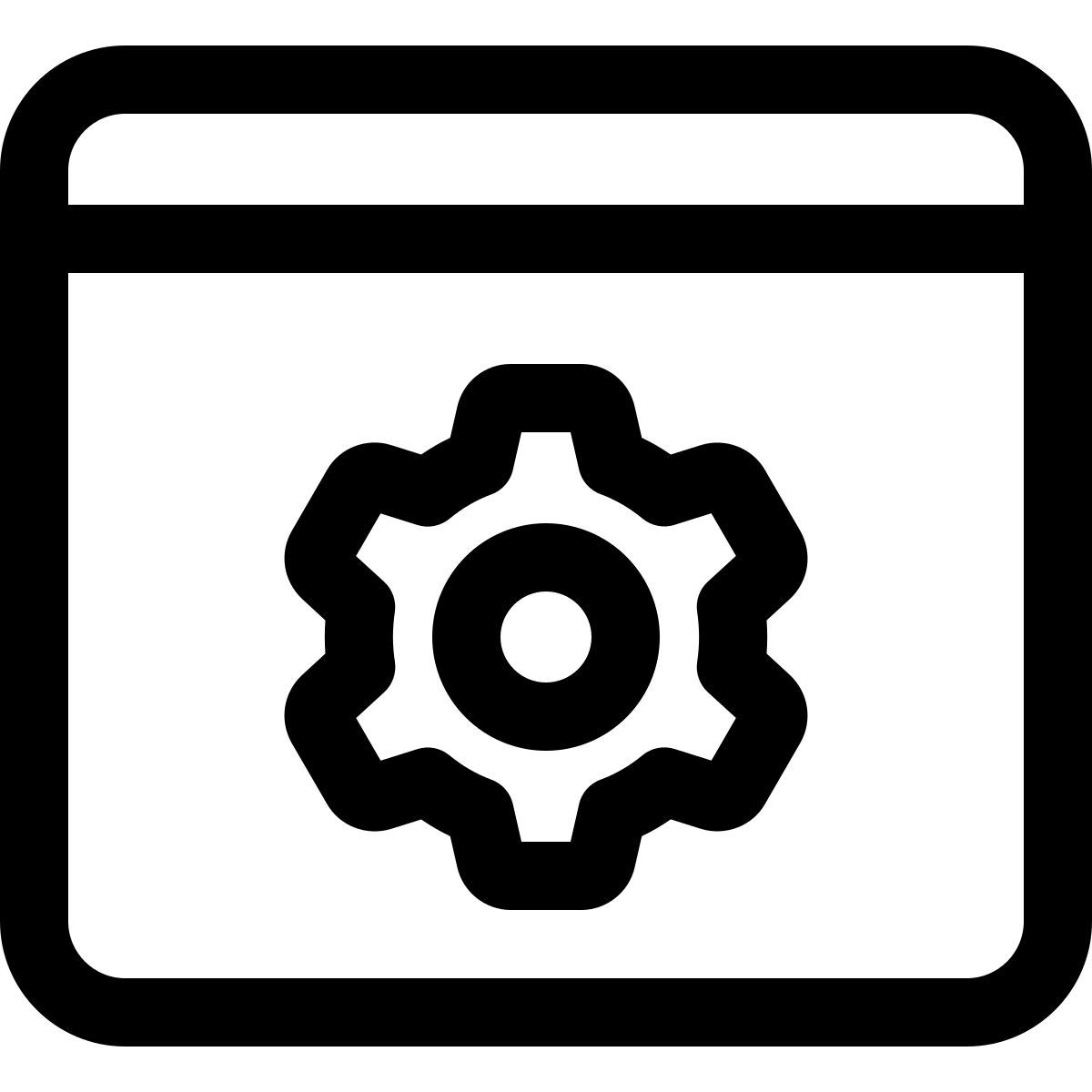 webpage settings icon