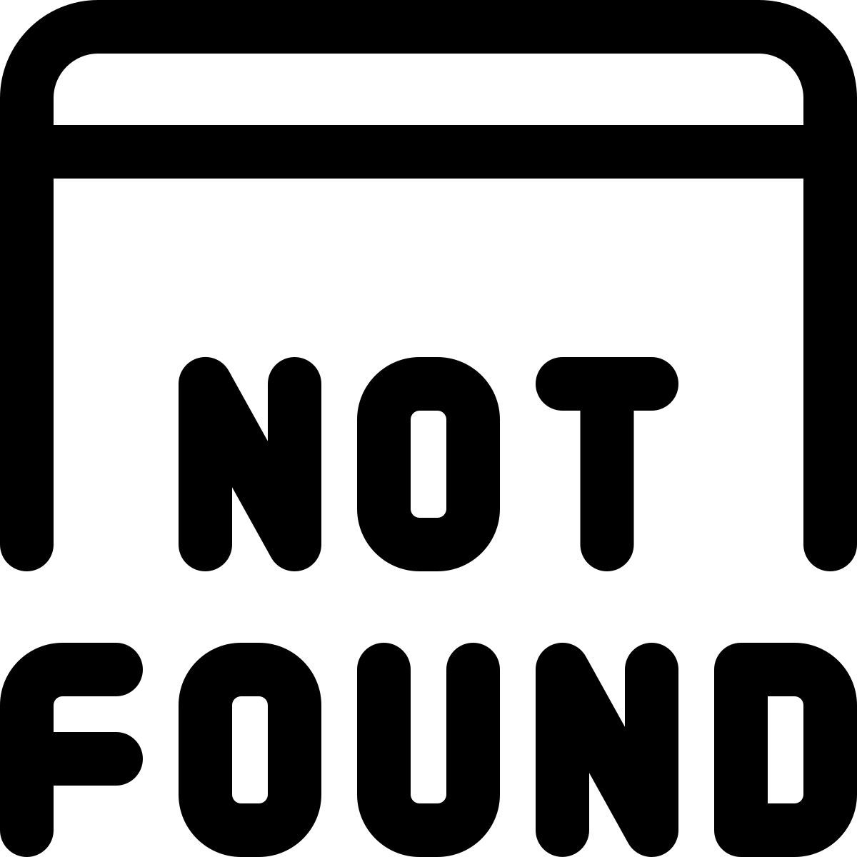 seite nicht gefunden icon