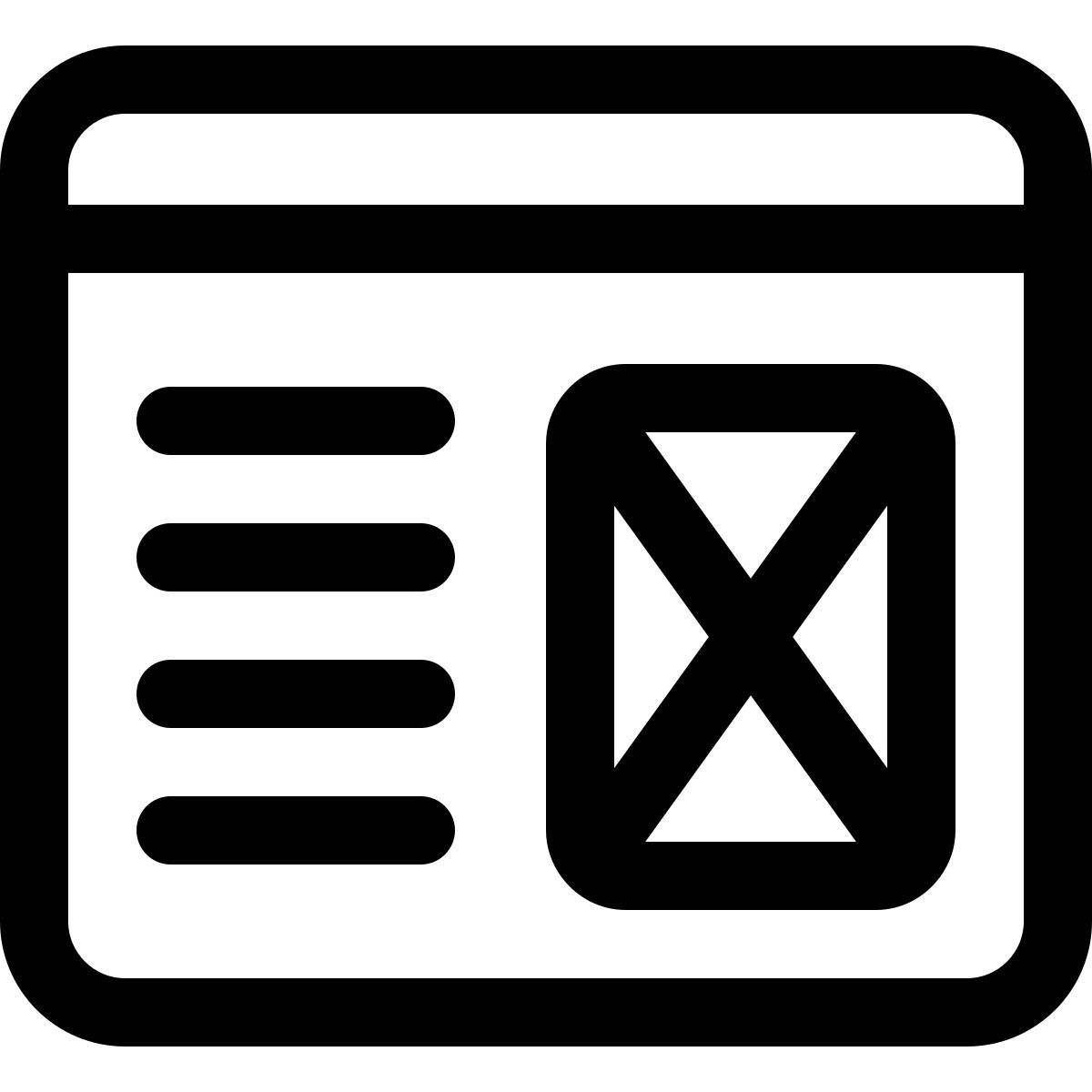 웹사이트 레이아웃 icon