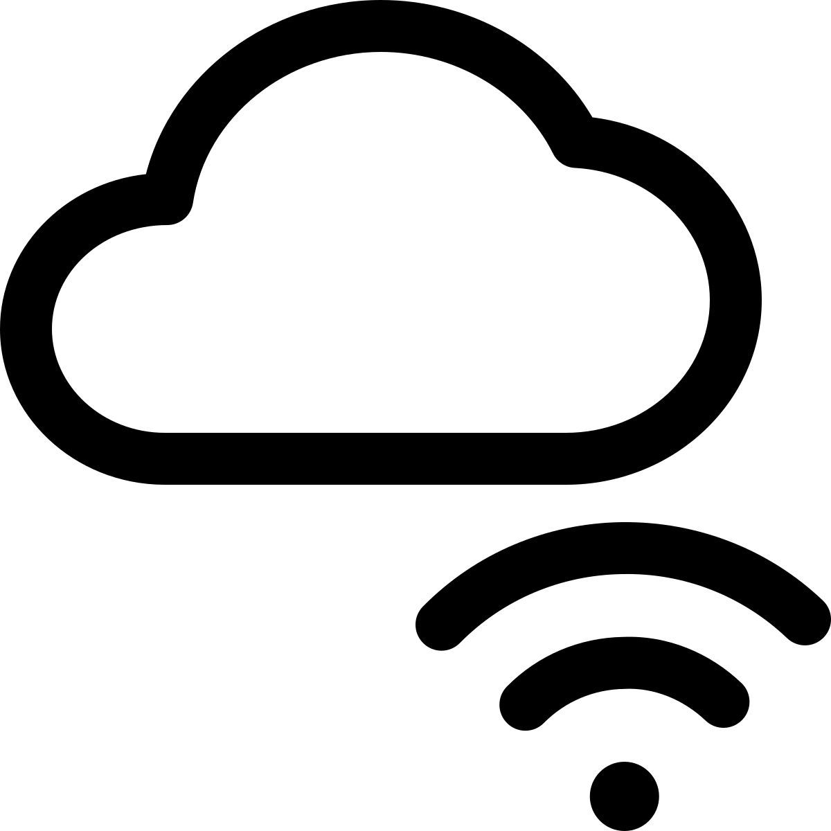 wi fi cloud icon