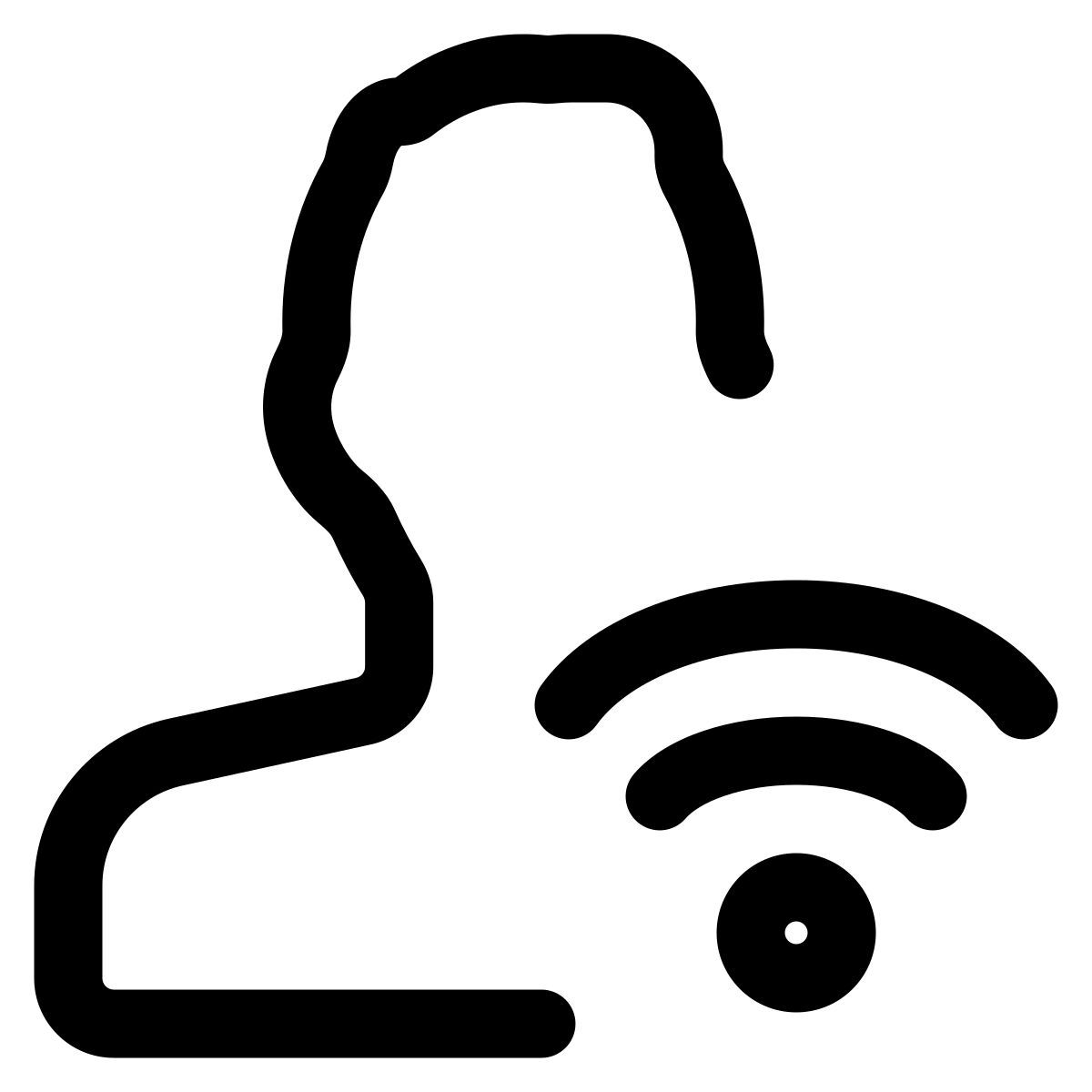 wi fi user icon