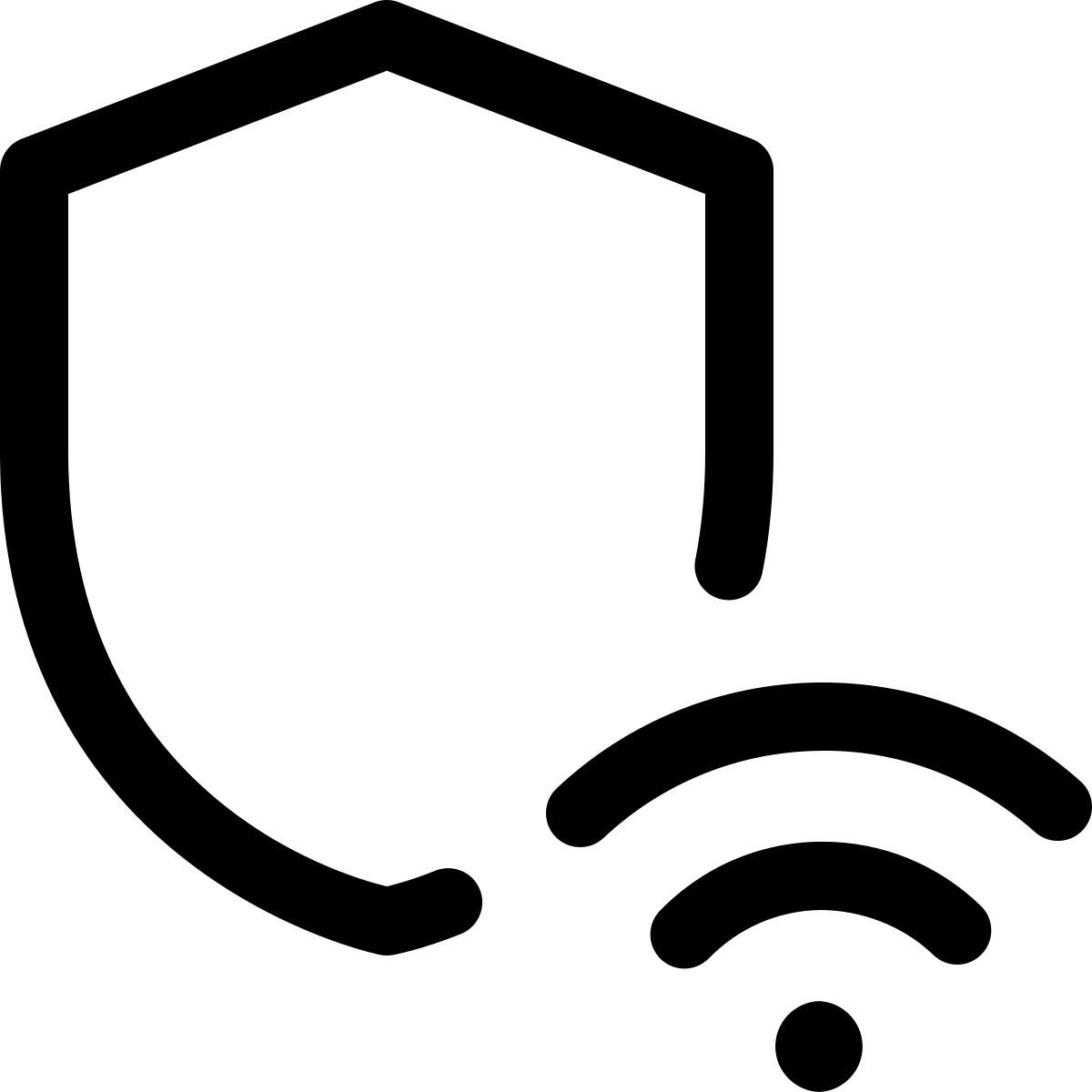 wi fi network security icon