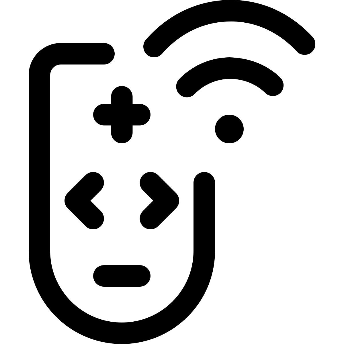 wireless remote control icon