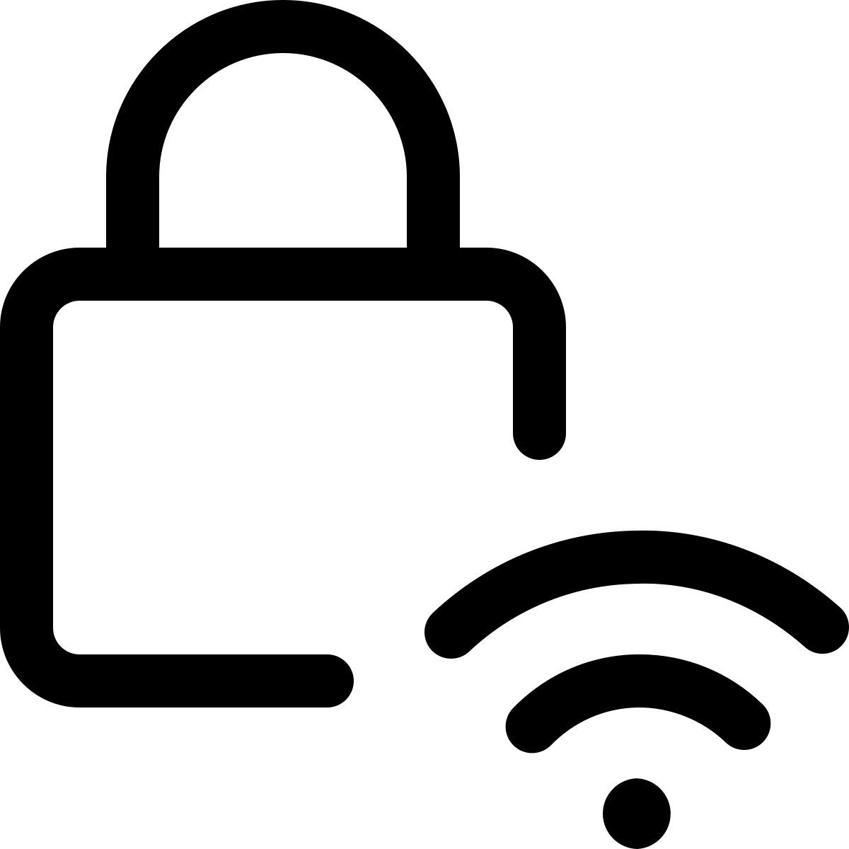 wlan sicherheit icon