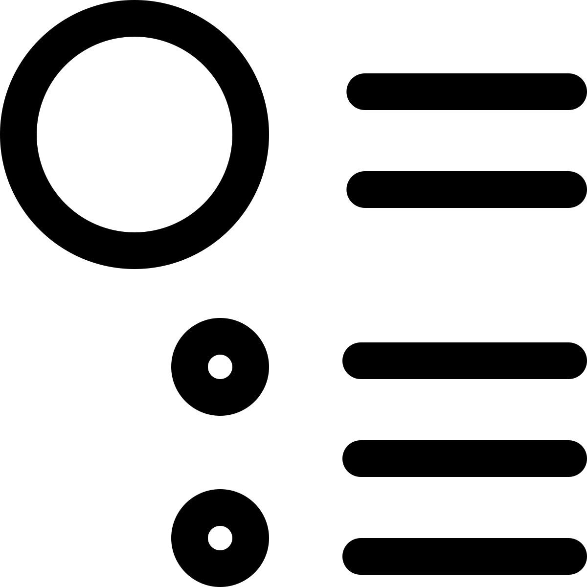 글머리 기호 목록 icon