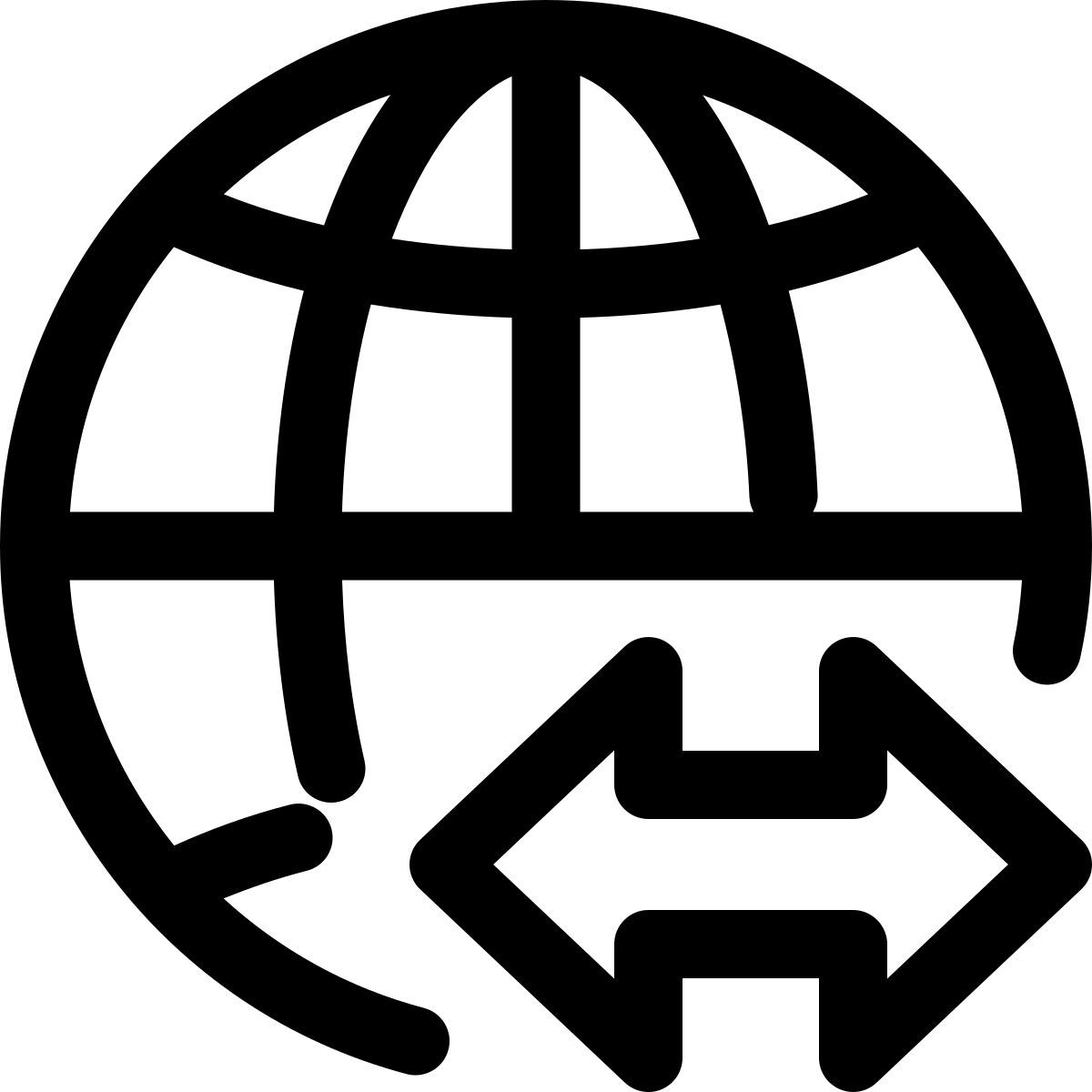 internet exchange icon