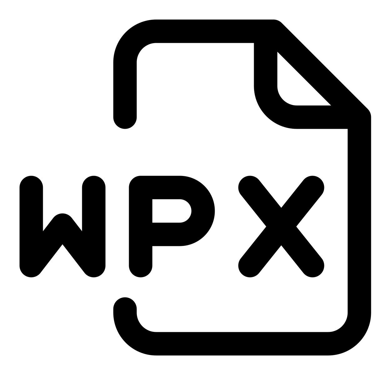 arquivo wpx icon