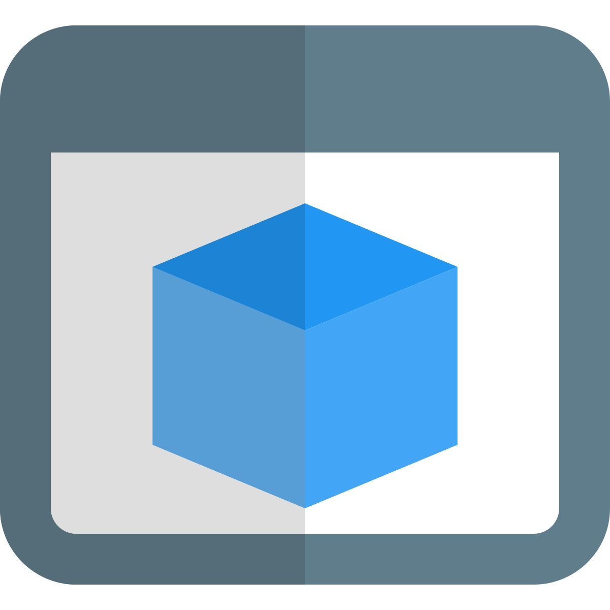 navegador de modelos 3d icon