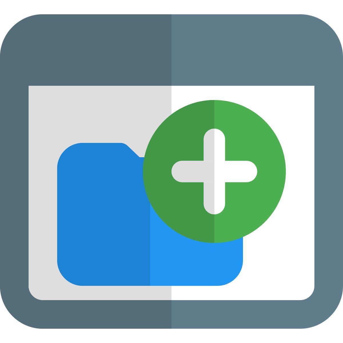 Onglet Ajouter un dossier icon