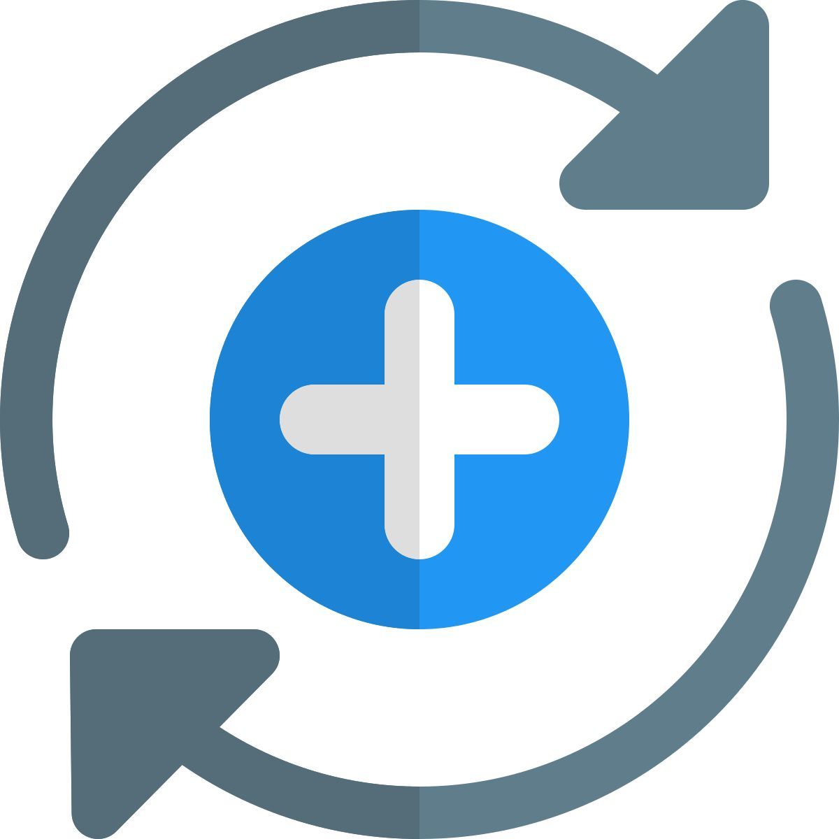 ajouter et synchroniser icon