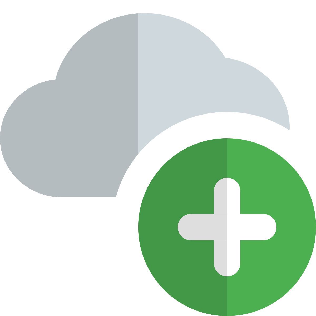 클라우드에 추가 icon