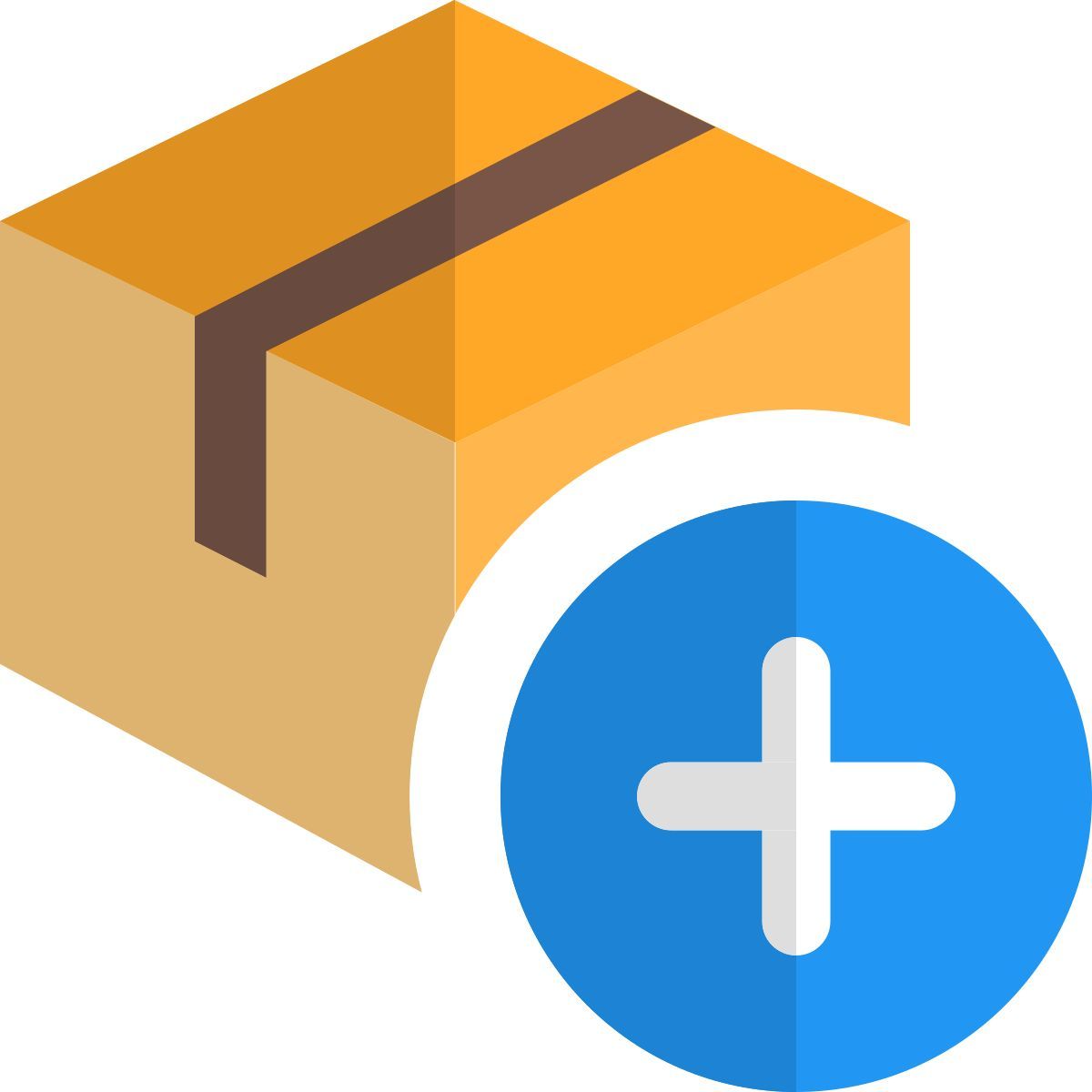 externo adicionar item de pacote do site logístico portal entrega shadow tal revivo icon