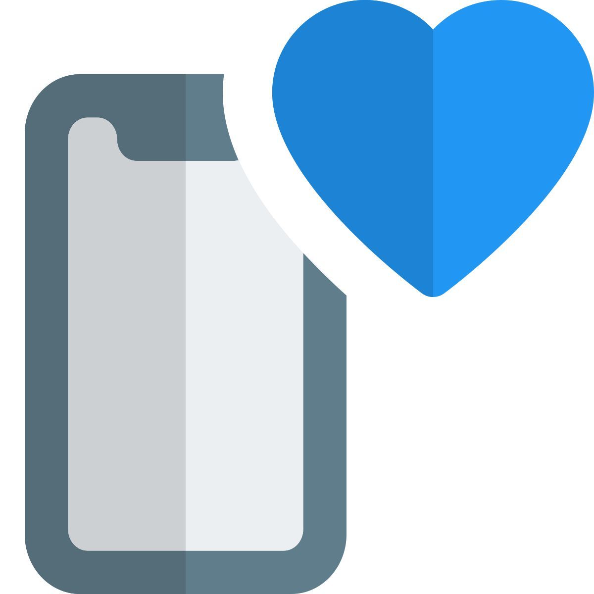 teléfono inteligente favorito icon
